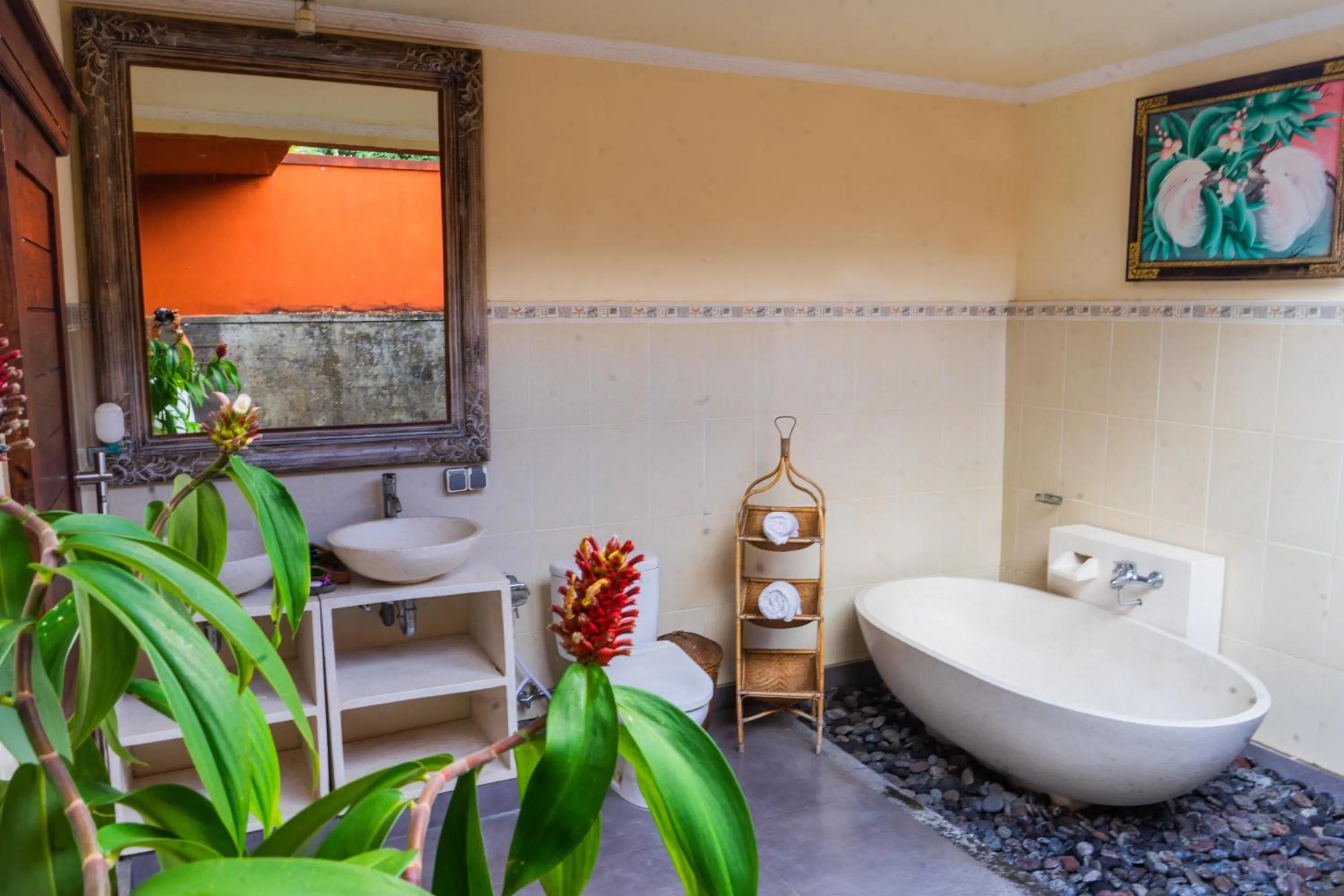 Bathroom in Villa JJ and Spa Ubud