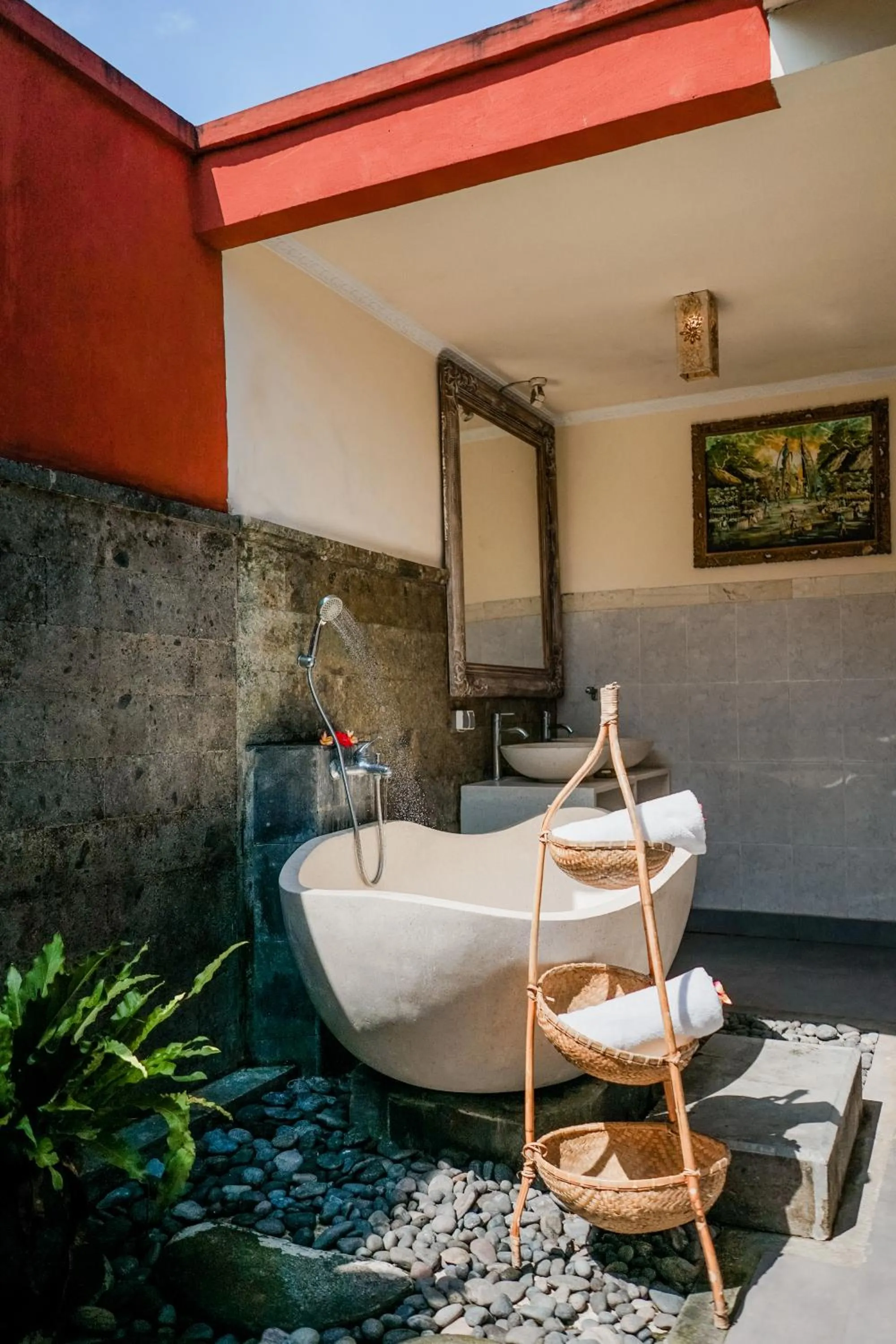 Bath in Villa JJ and Spa Ubud