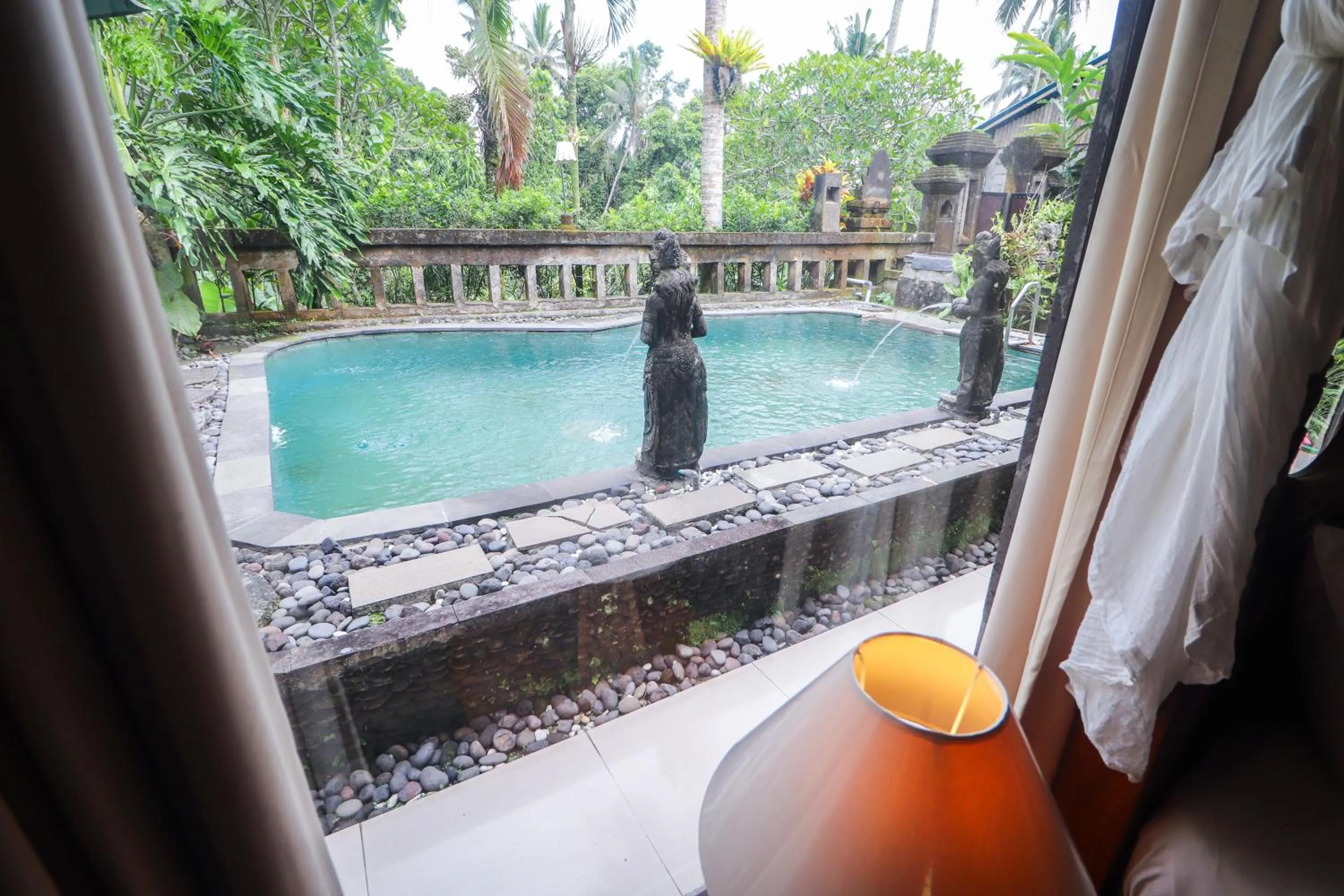 Pool view in Villa JJ and Spa Ubud