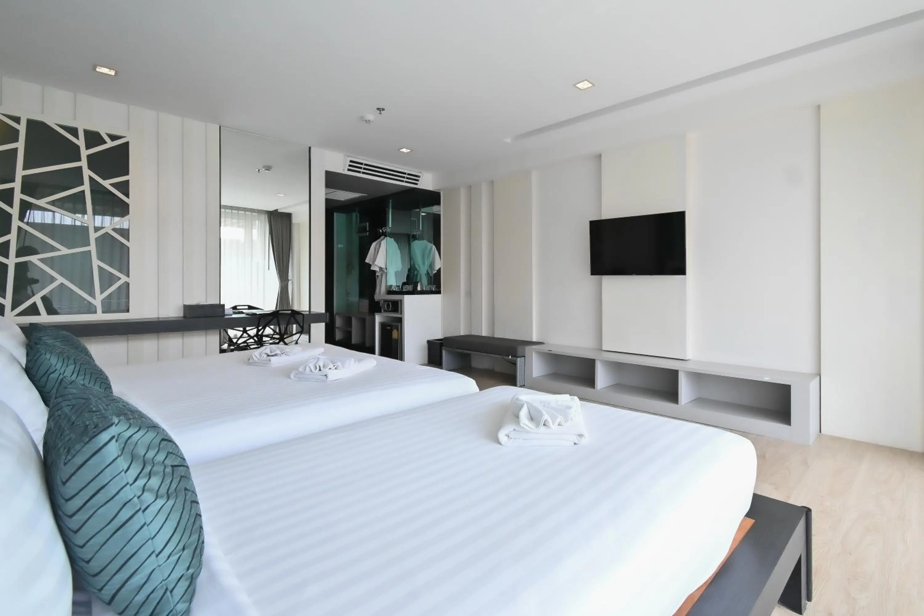 Bedroom, Bed in @T Boutique Hotel