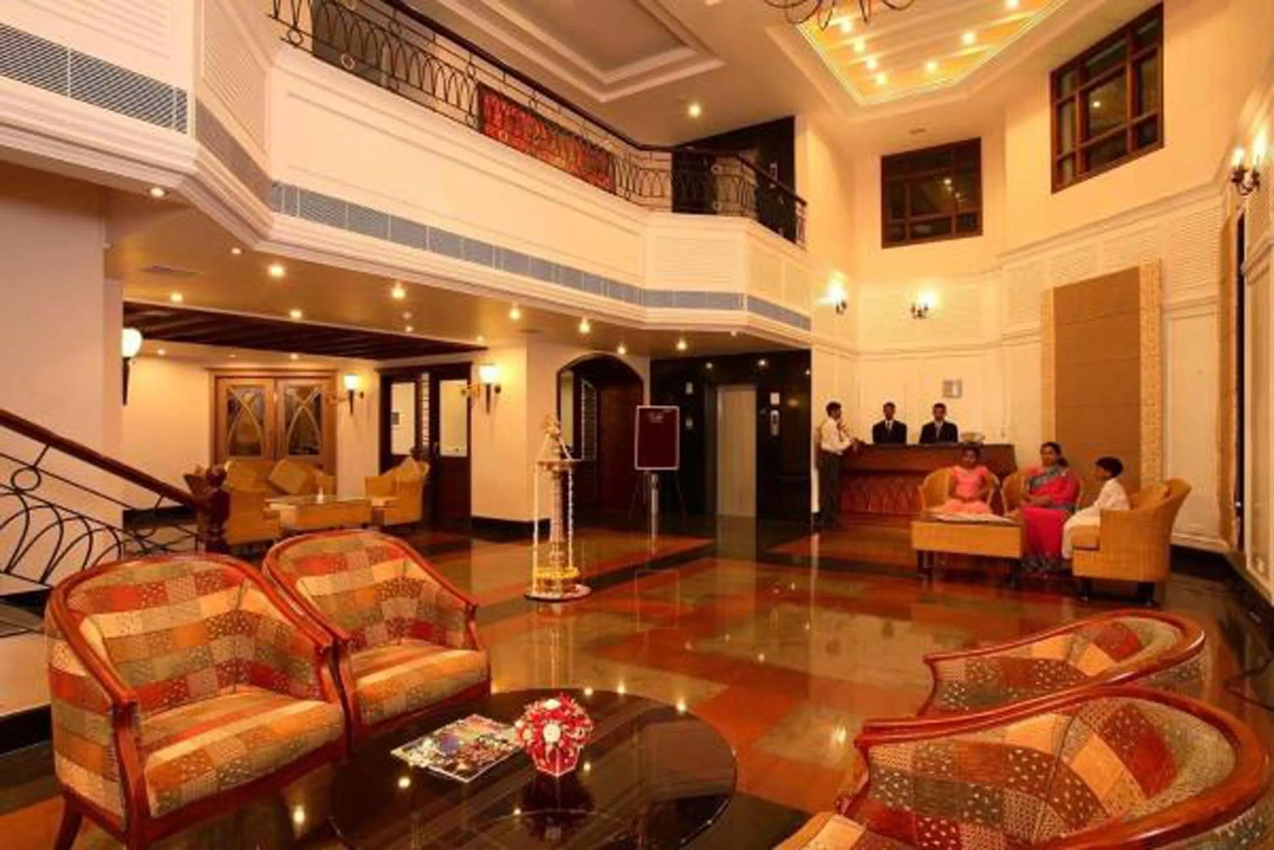 Lobby or reception in Holiday Hotel