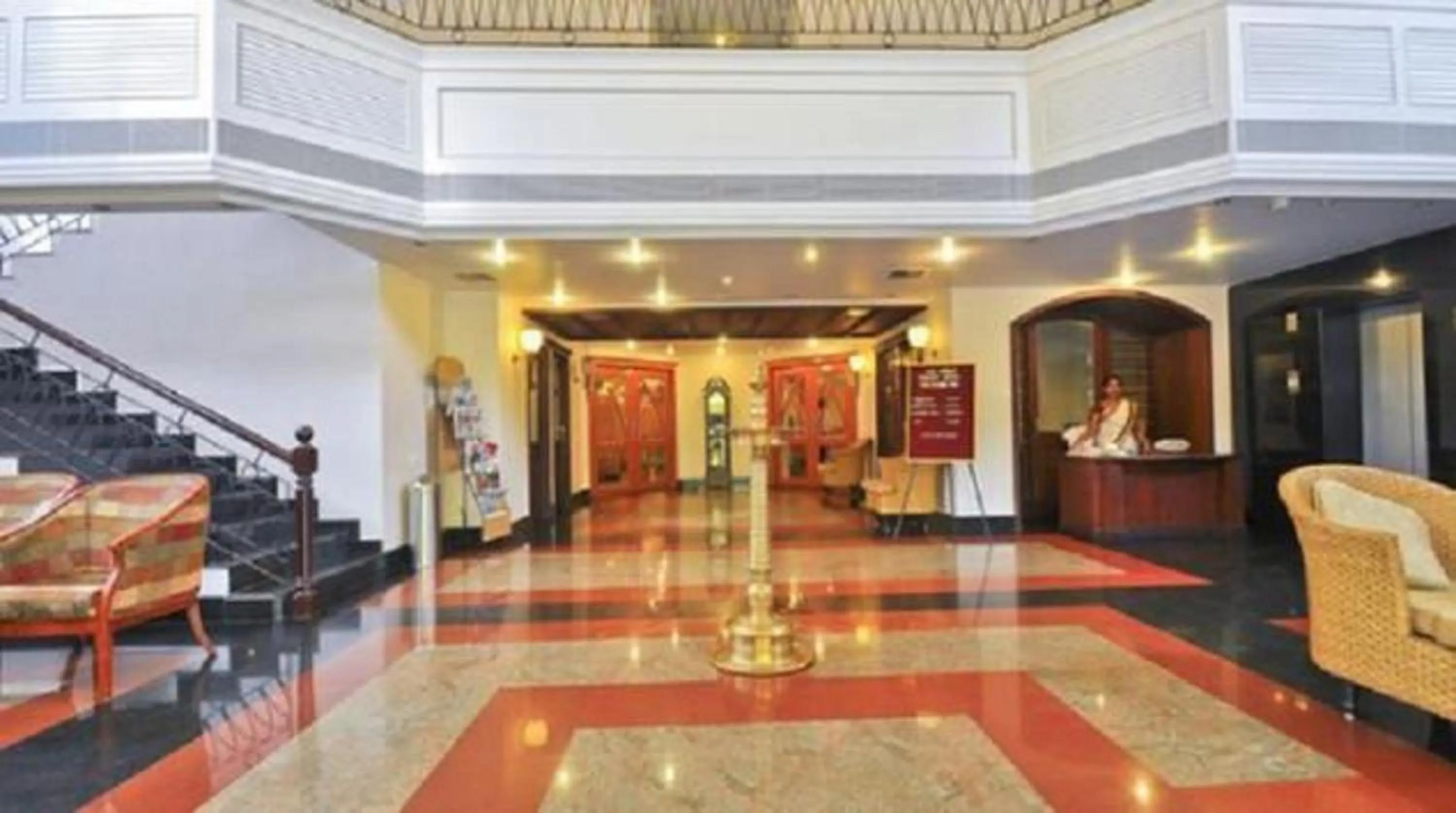 Lobby or reception in Holiday Hotel