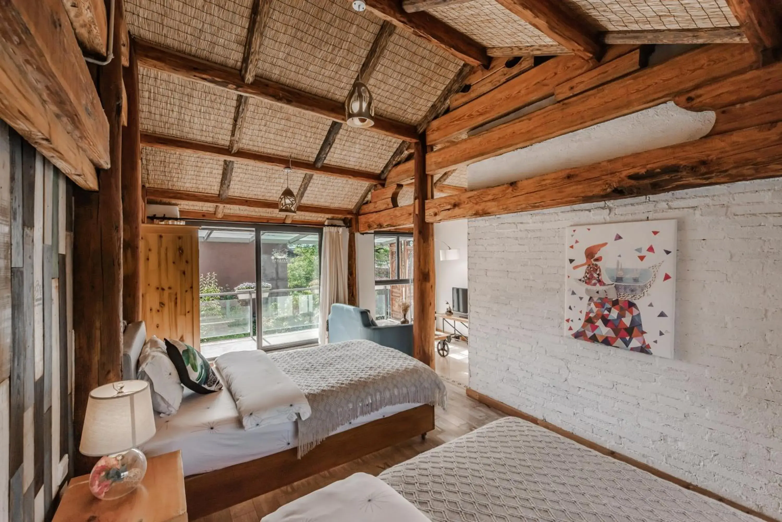 Garden Twin Room in Baisha Flamingo Hotel Garden Twin Room in Baisha Flamingo Hotel