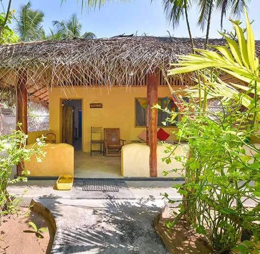 Balcony/Terrace in De Silva Wind Resort Kalpitiya - Kitesurfing School Sri Lanka