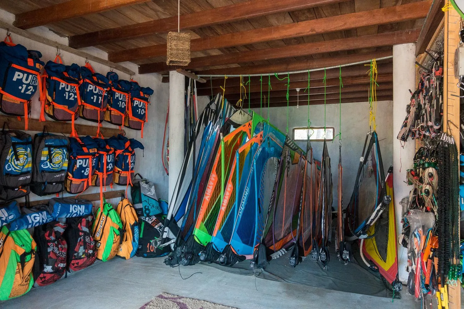 Property building in De Silva Wind Resort Kalpitiya - Kitesurfing School Sri Lanka