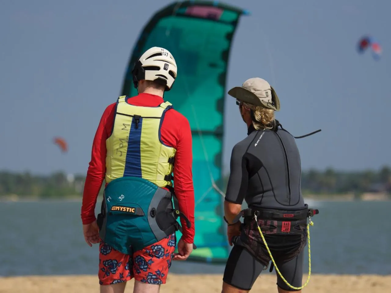 Day in De Silva Wind Resort Kalpitiya - Kitesurfing School Sri Lanka