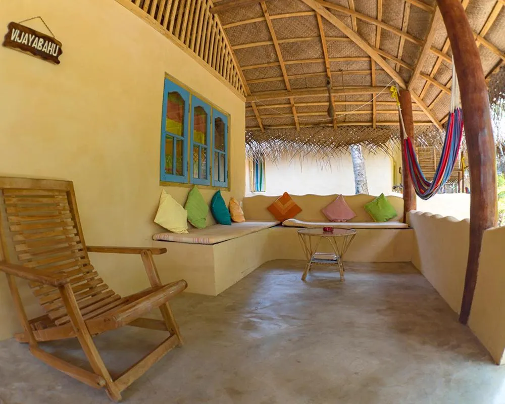 Seating area in De Silva Wind Resort Kalpitiya - Kitesurfing School Sri Lanka