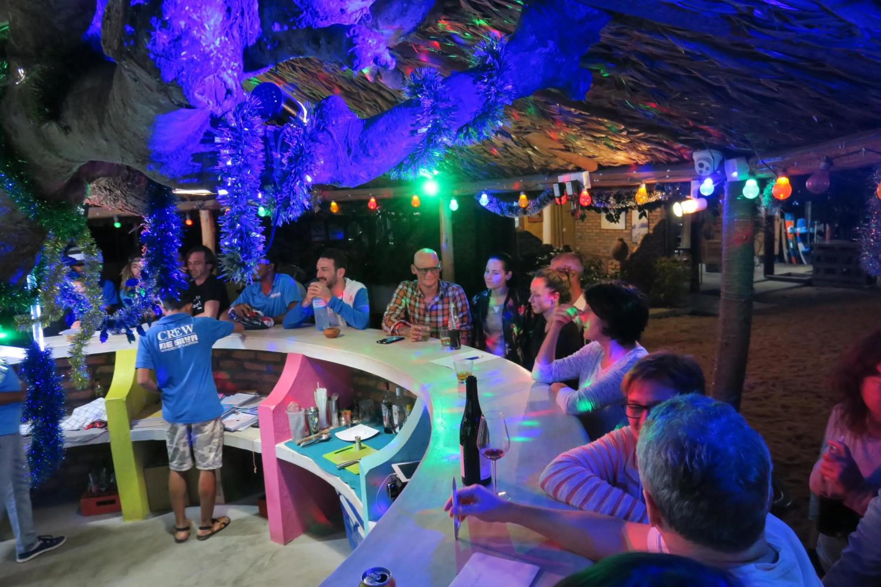 Lounge or bar in De Silva Wind Resort Kalpitiya - Kitesurfing School Sri Lanka