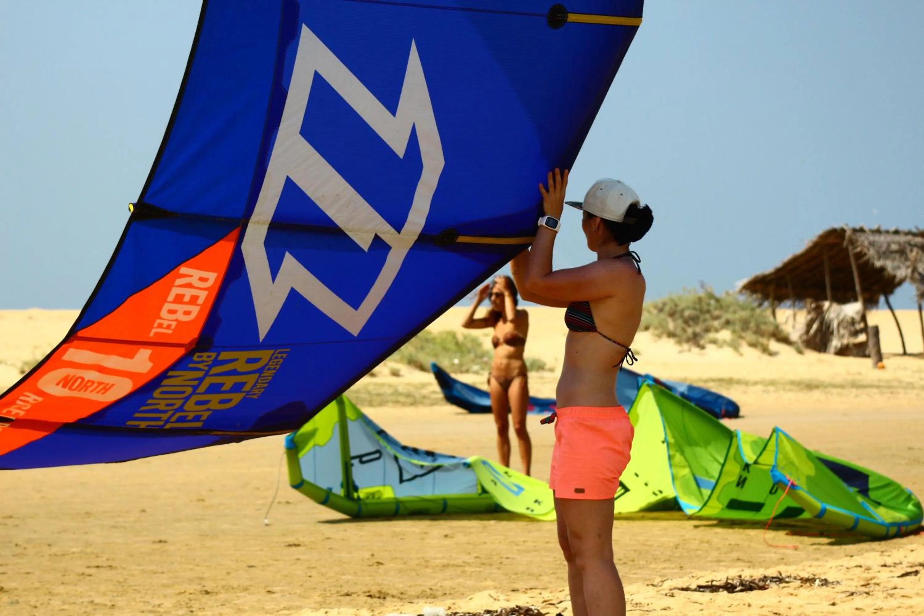 Beach in De Silva Wind Resort Kalpitiya - Kitesurfing School Sri Lanka