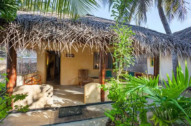 Balcony/Terrace in De Silva Wind Resort Kalpitiya - Kitesurfing School Sri Lanka