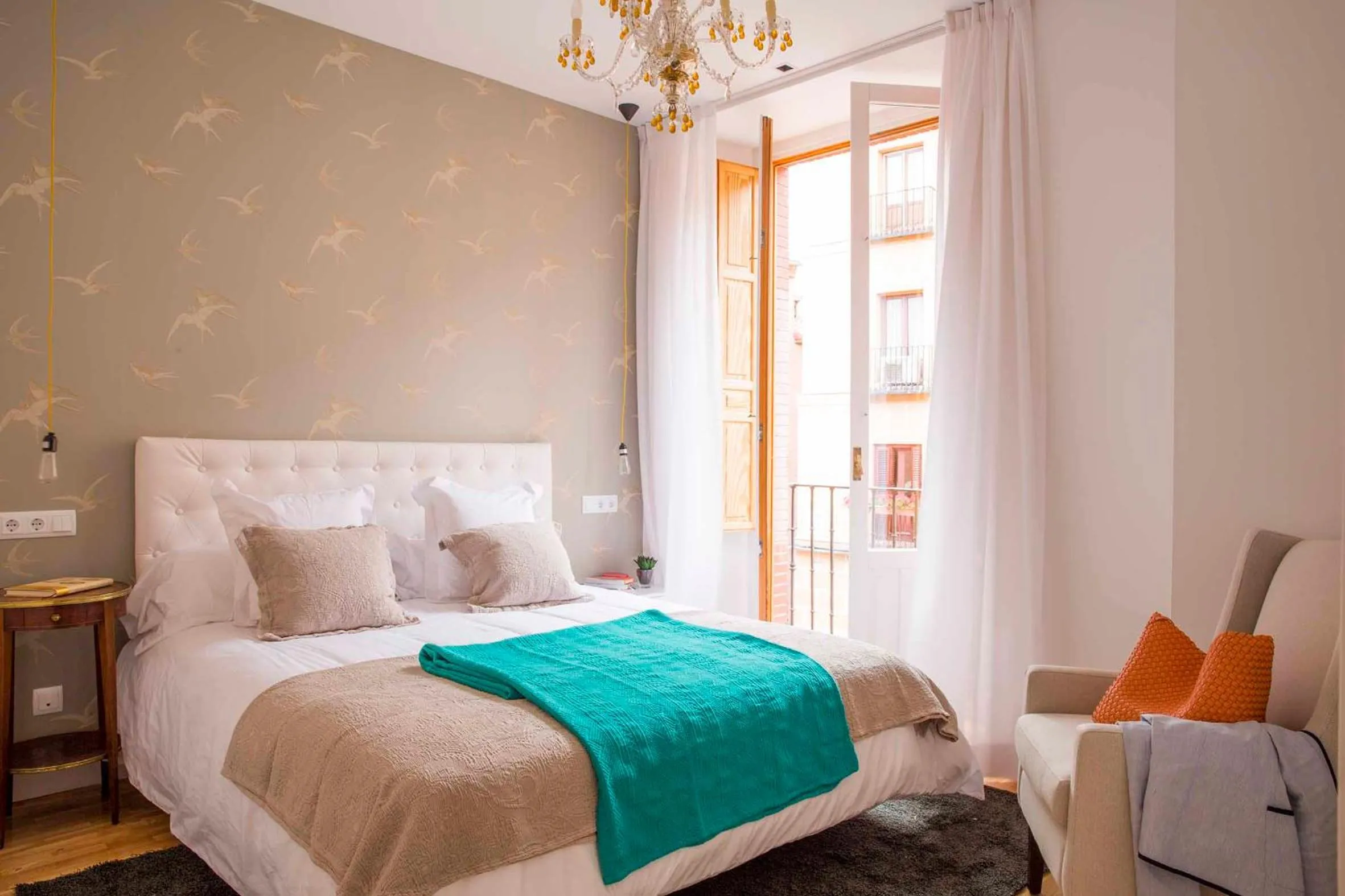 Bedroom, Bed in Palacio Conde Miranda