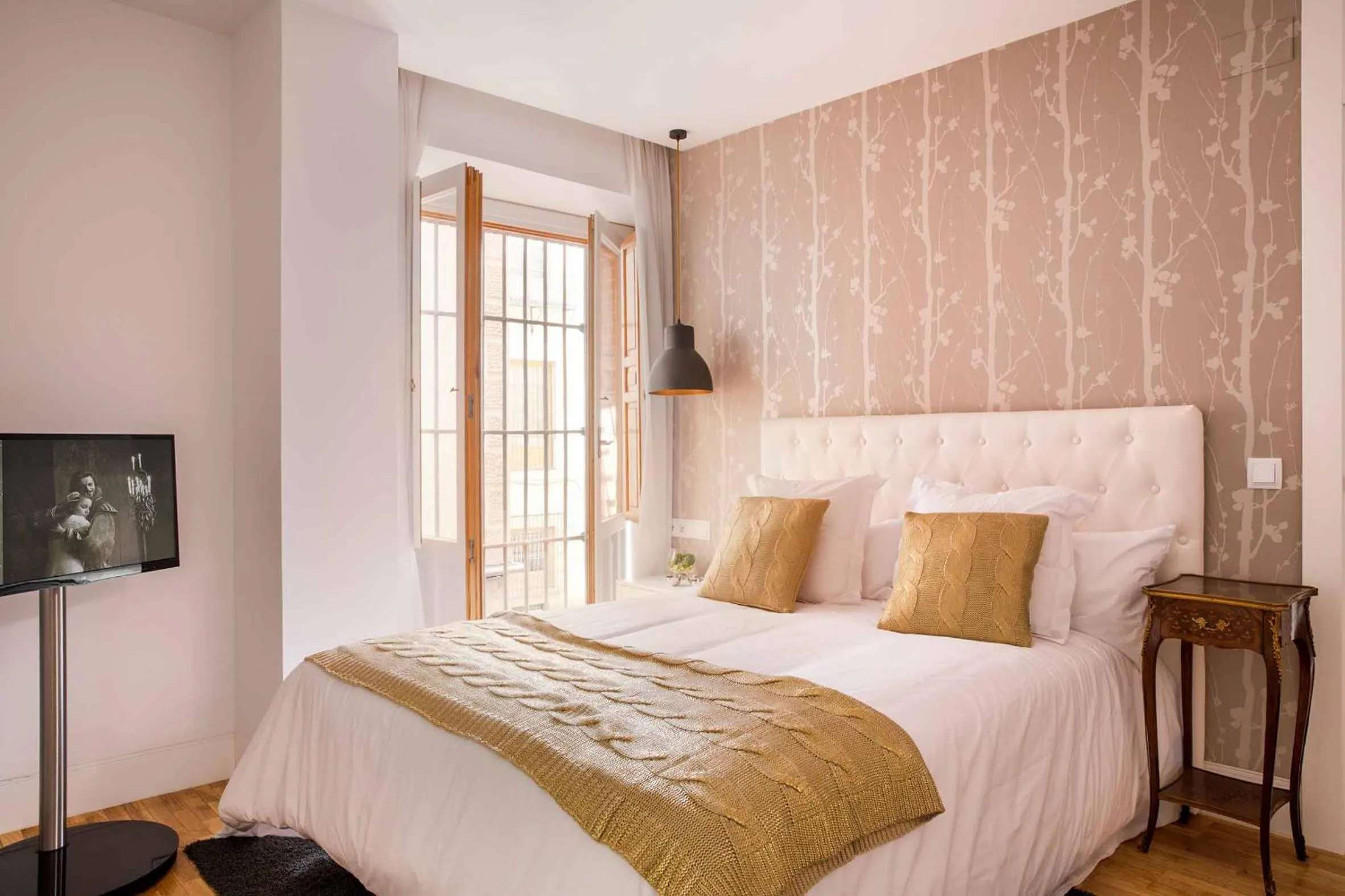 Bed in Palacio Conde Miranda