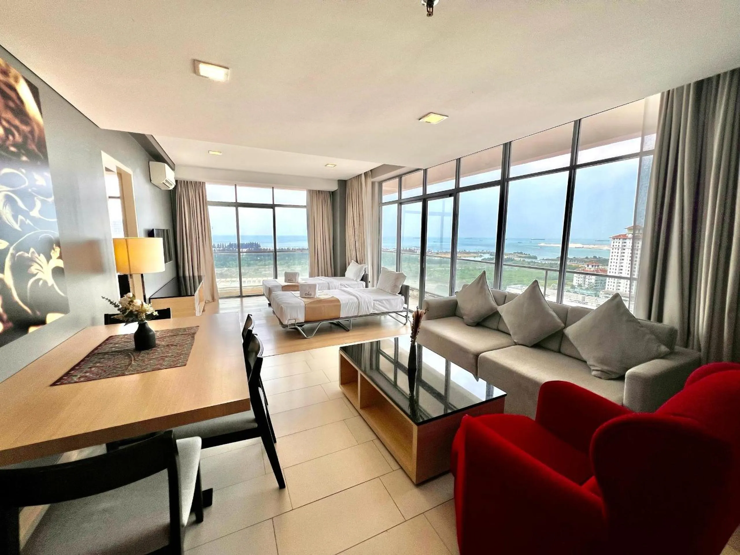 Bed in ASIA MELAKA HOTEL managed by The Straits Hotel & Suites 马六甲亚逸酒店