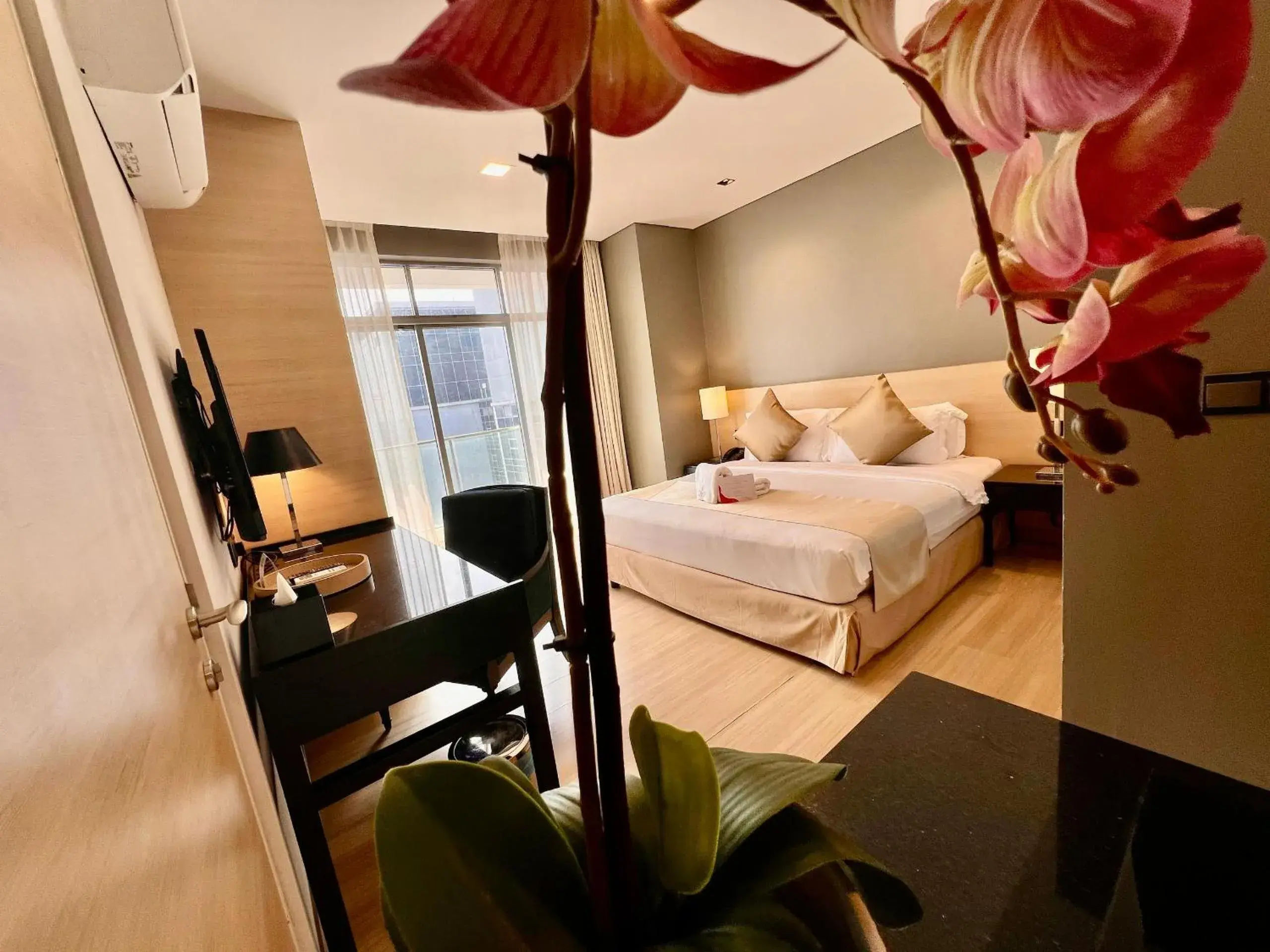 Deluxe King Room in ASIA MELAKA HOTEL managed by The Straits Hotel & Suites 马六甲亚逸酒店 Deluxe King Room in ASIA MELAKA HOTEL managed by The Straits Hotel & Suites 马六甲亚逸酒店