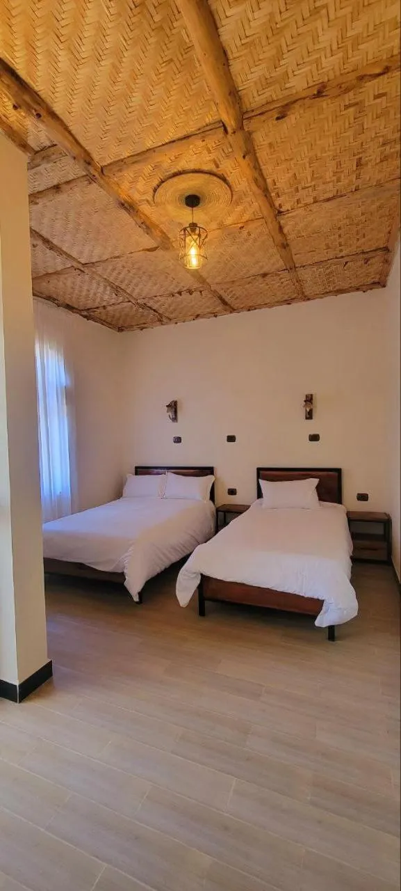 Bed in Lalibela Homestay