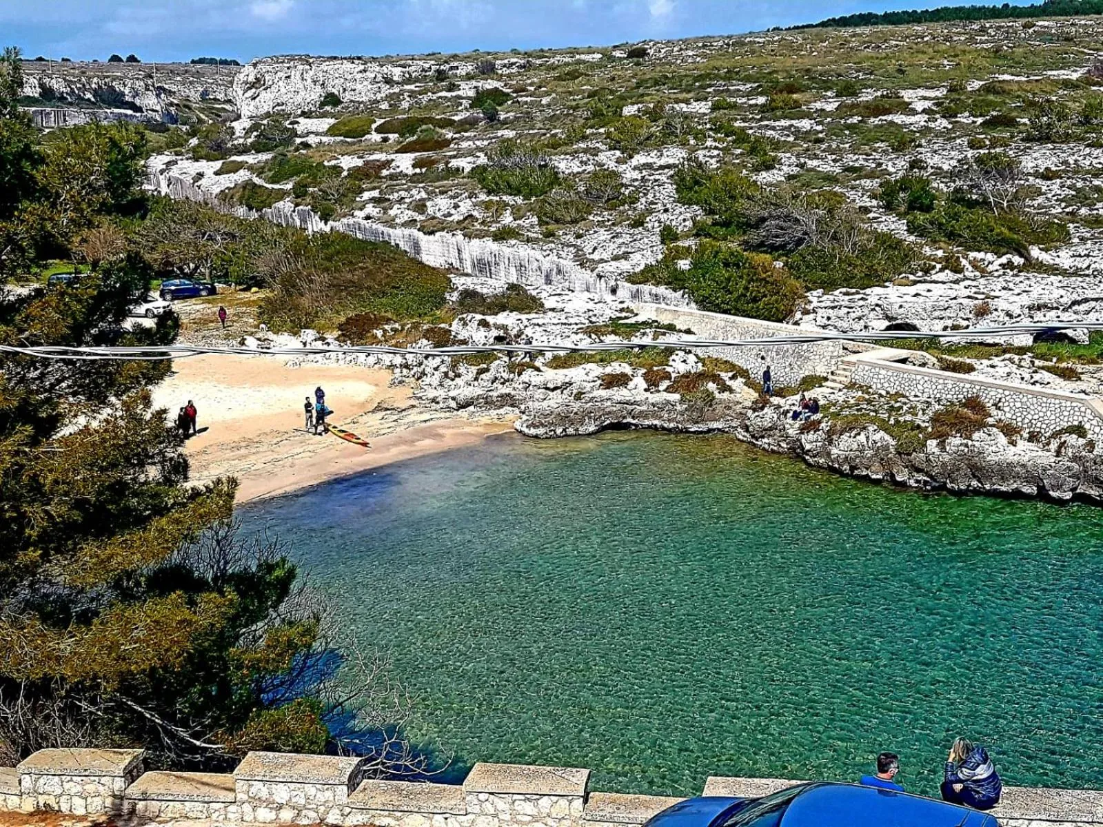 Beach in Hotel Porto Badisco