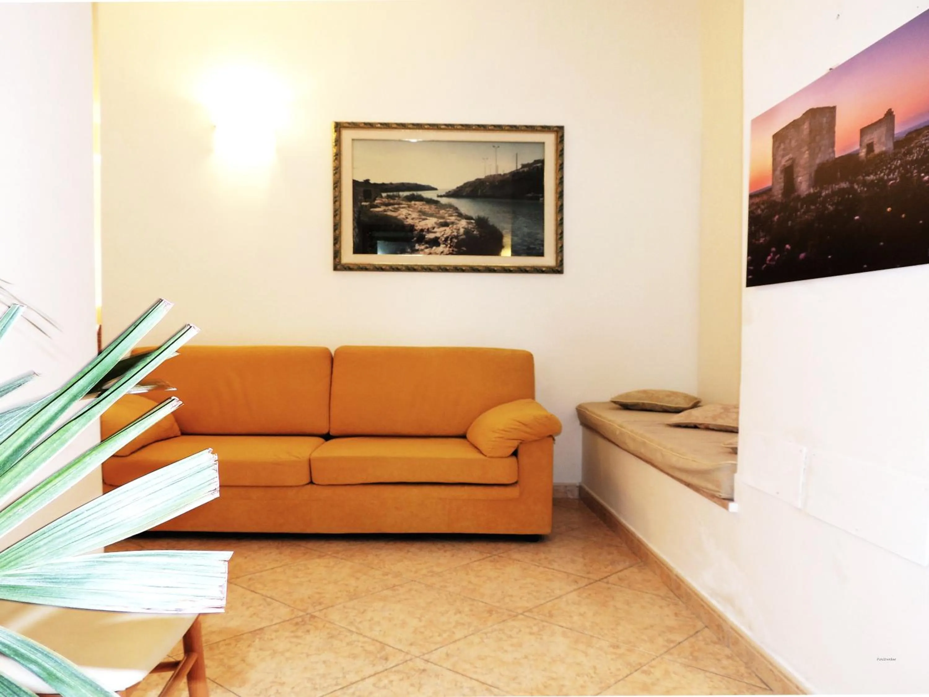 Seating area in Hotel Porto Badisco