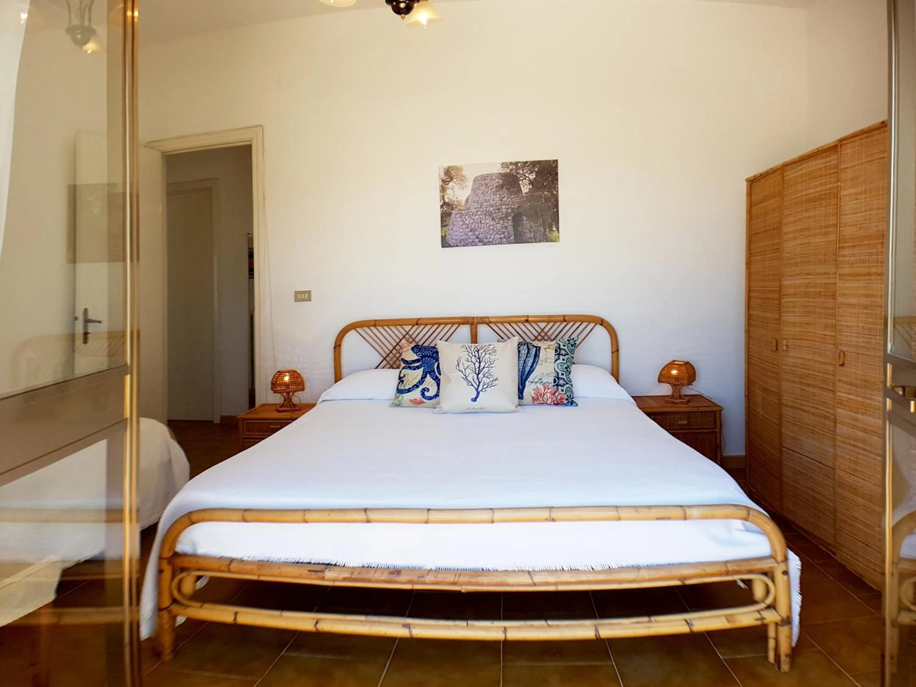 Bedroom, Bed in Hotel Porto Badisco