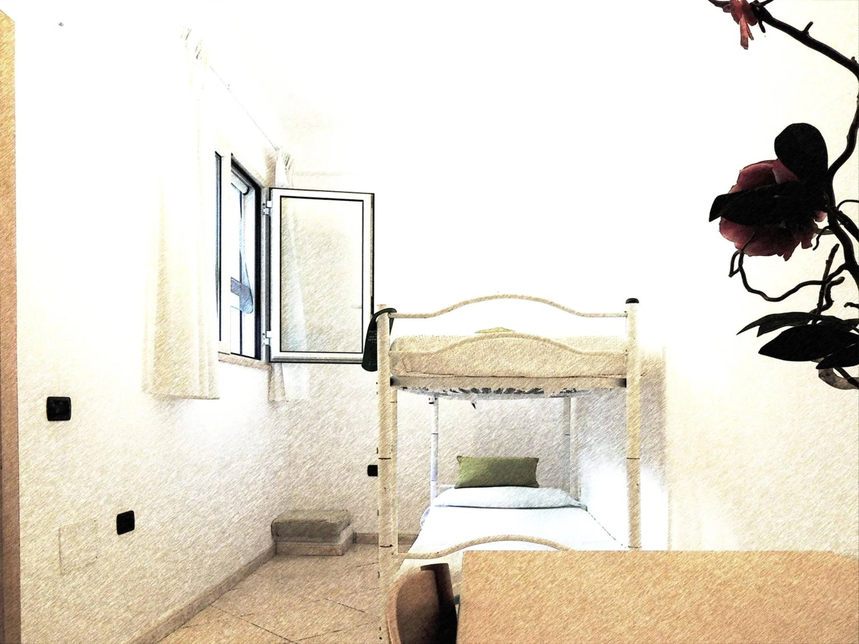 bunk bed, Bed in Hotel Porto Badisco