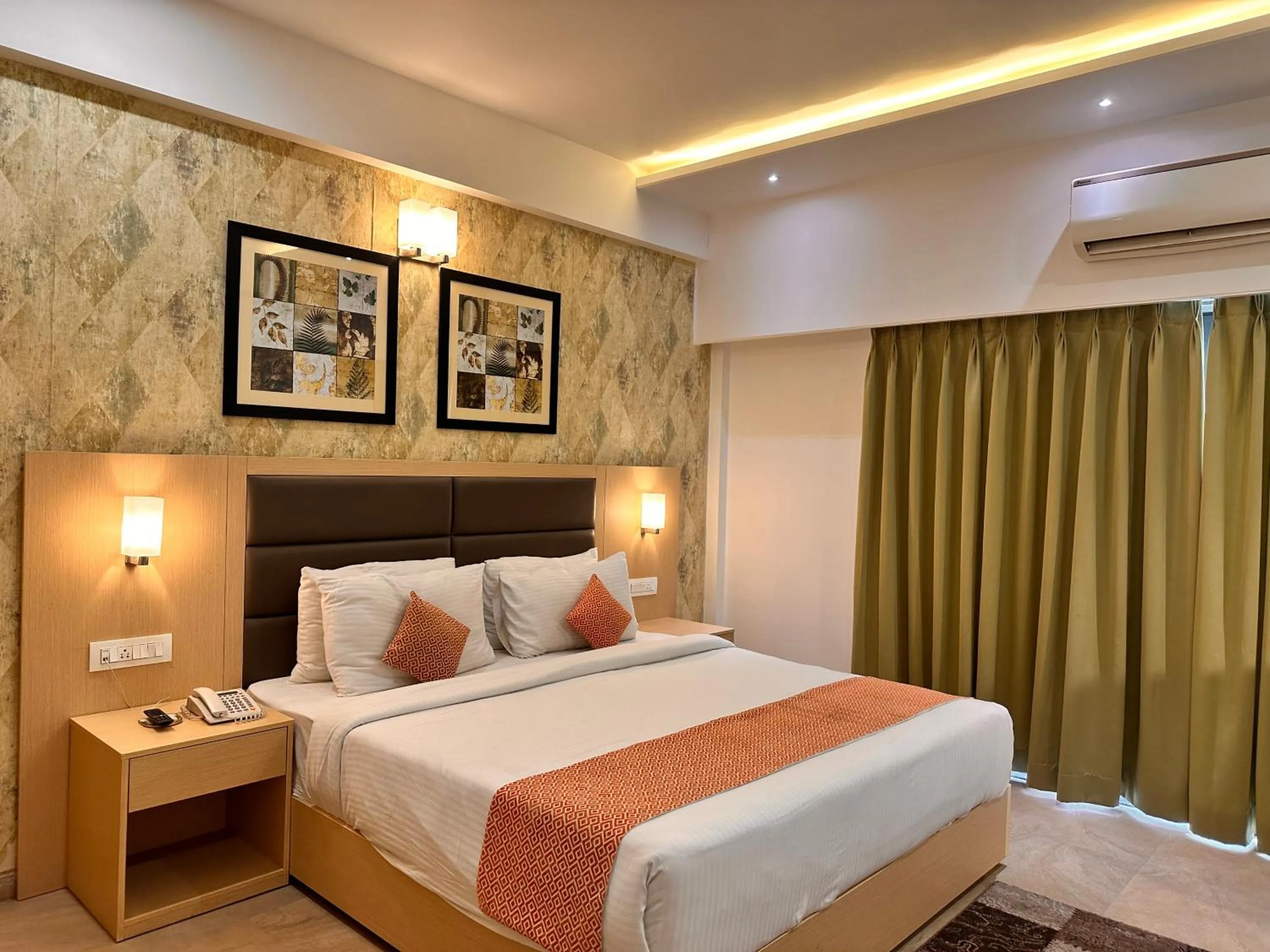 Bedroom in Shourya Residency