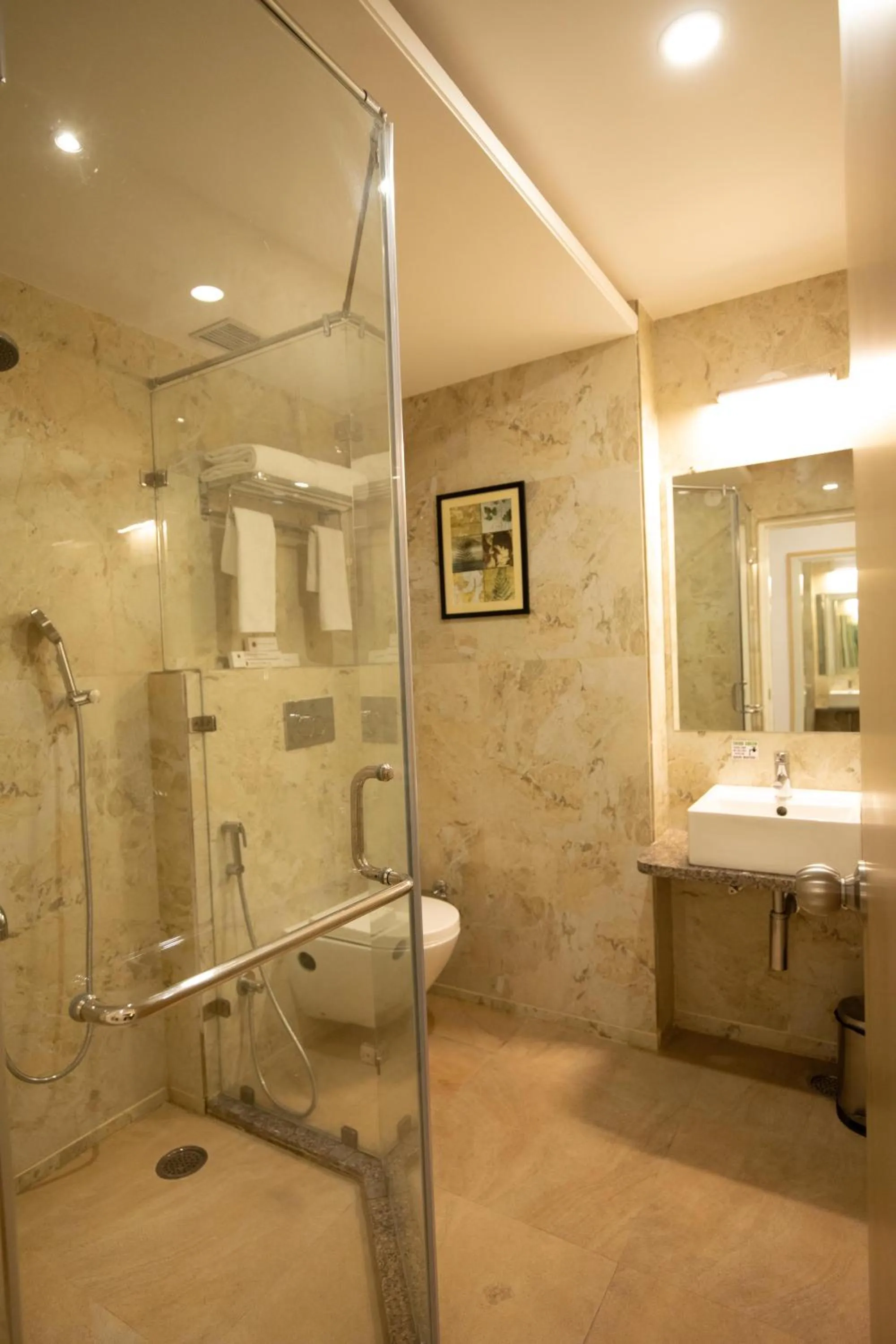 Shower in Shourya Residency