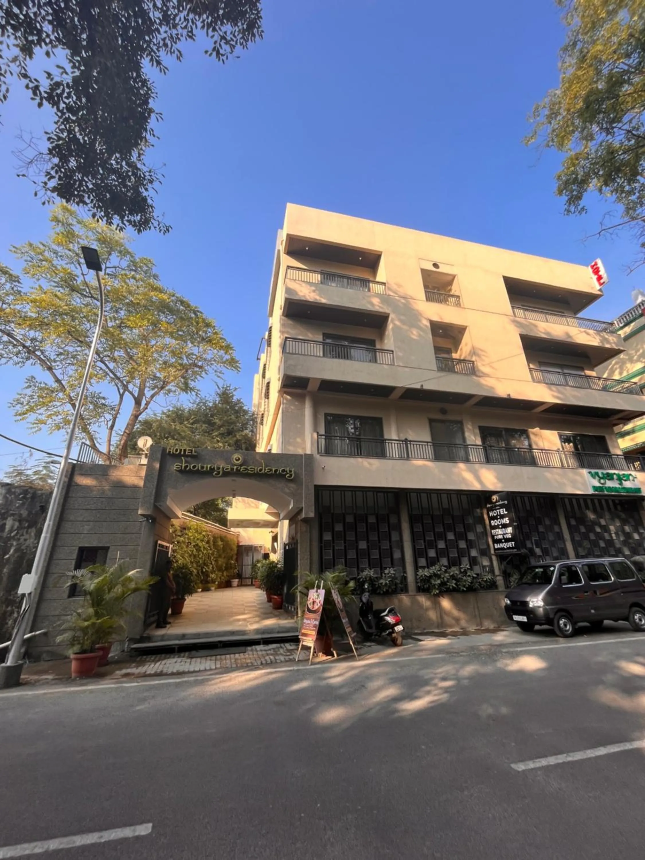 Property building in Shourya Residency