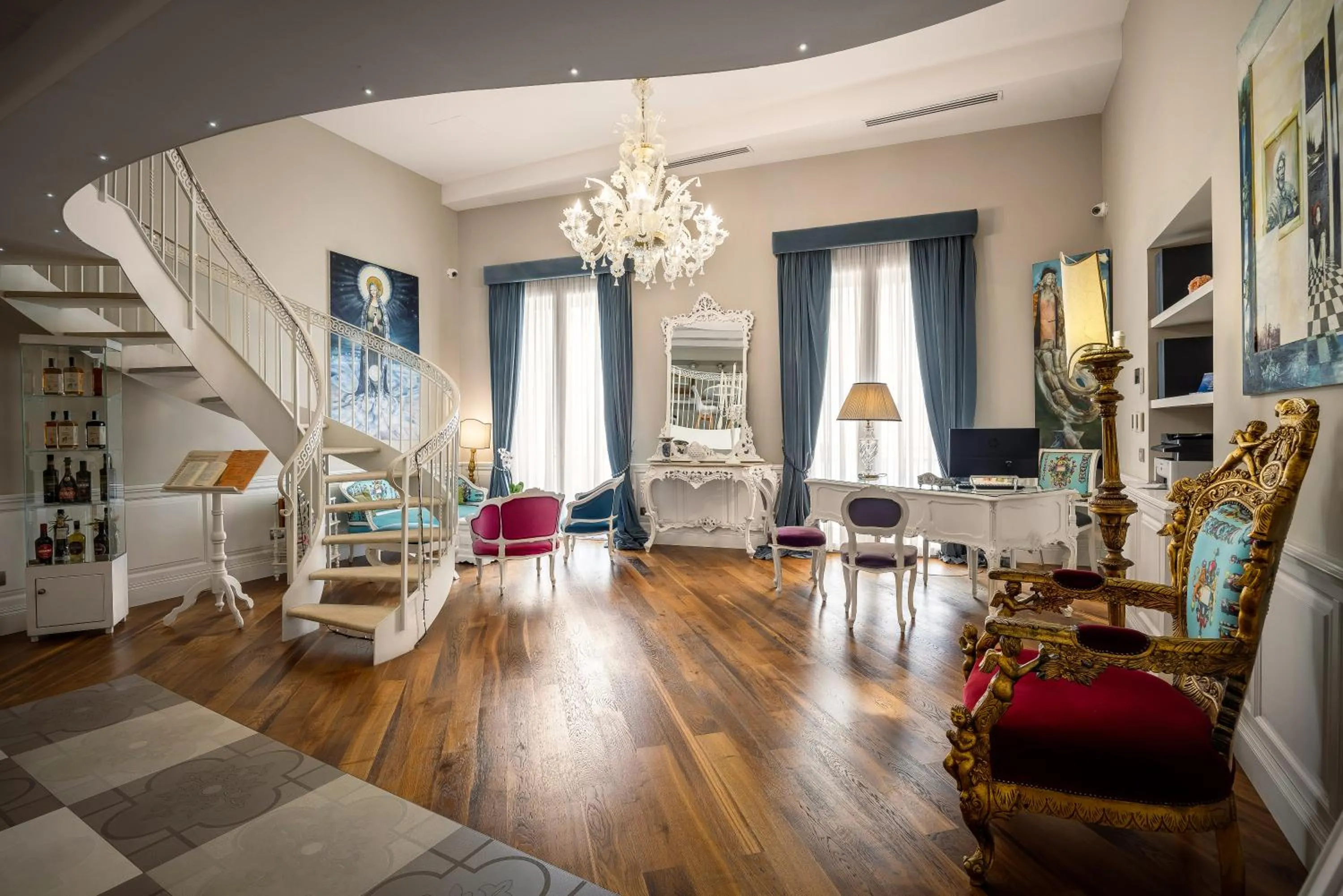 Living room in Dimora Bellini - Residenza d'Epoca