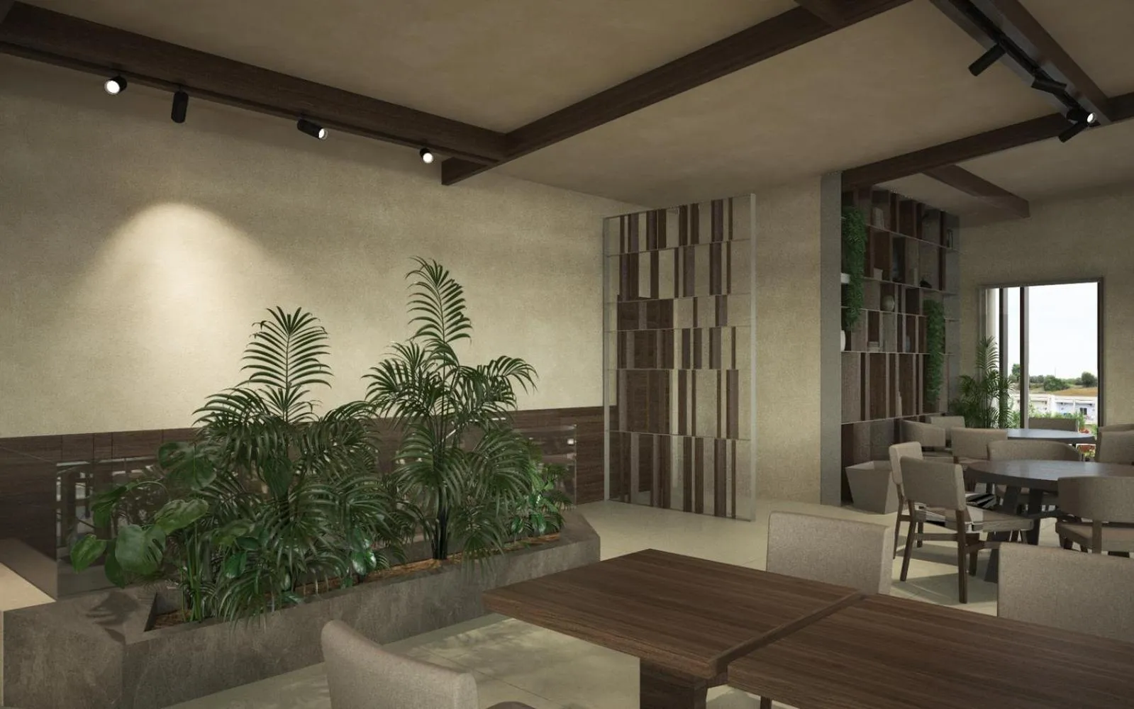 Lobby or reception in Iris Hotel