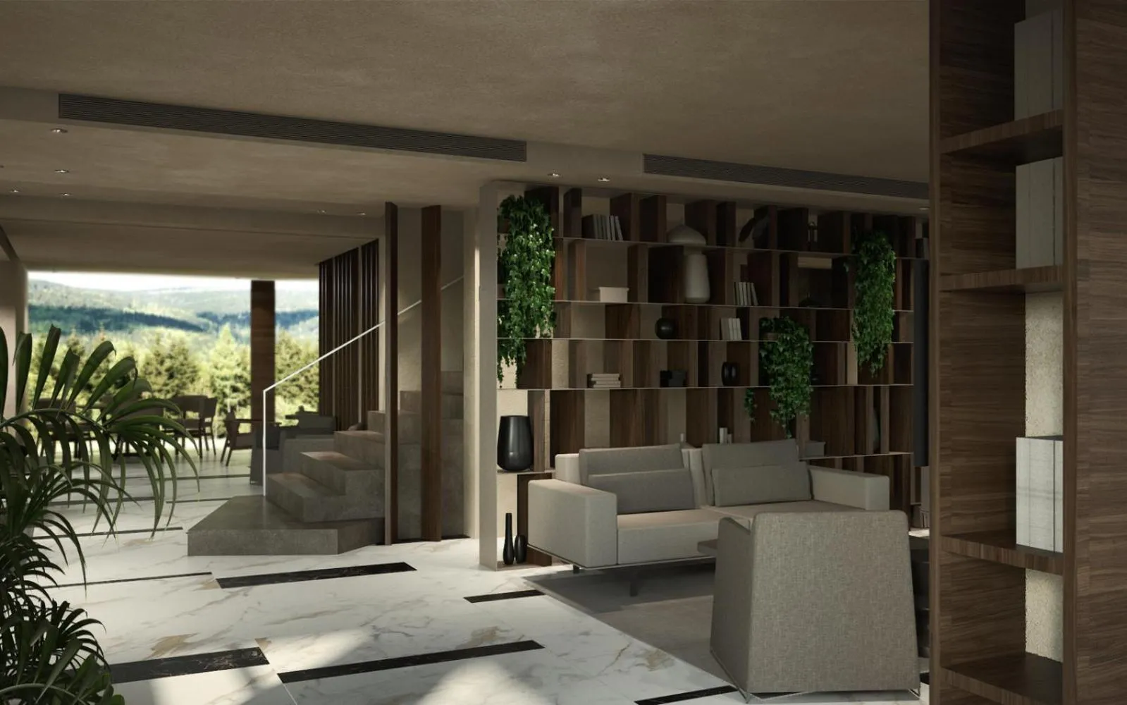 Living room in Iris Hotel