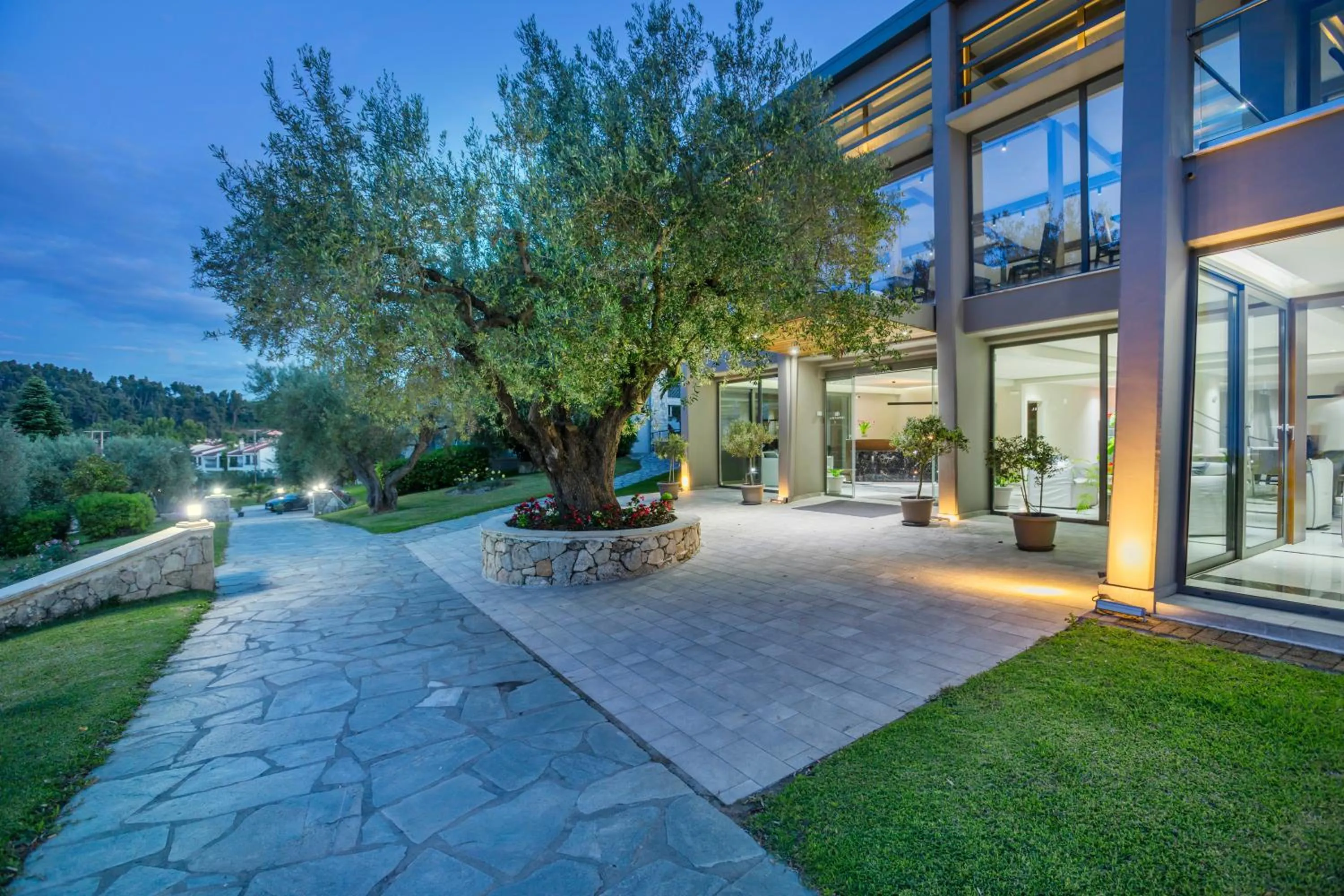 Property building in Iris Hotel