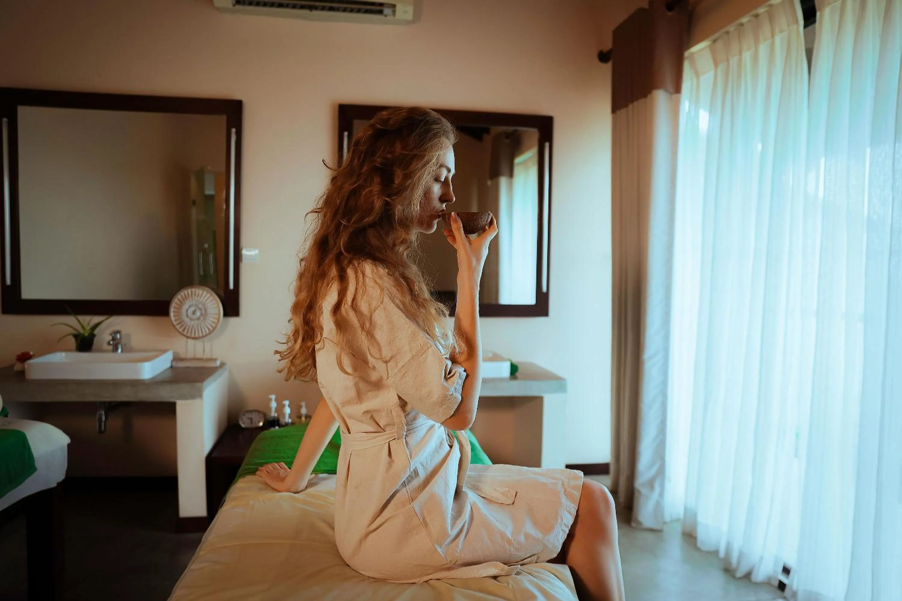 Spa and wellness centre/facilities in The Calm Resort & Spa