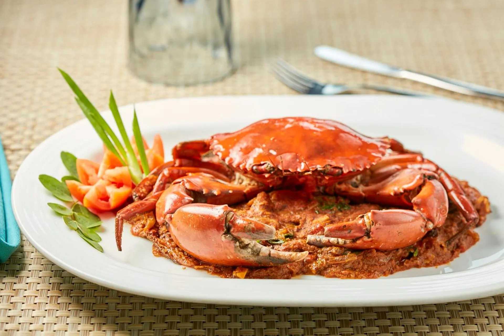 Food and drinks in The Calm Resort & Spa