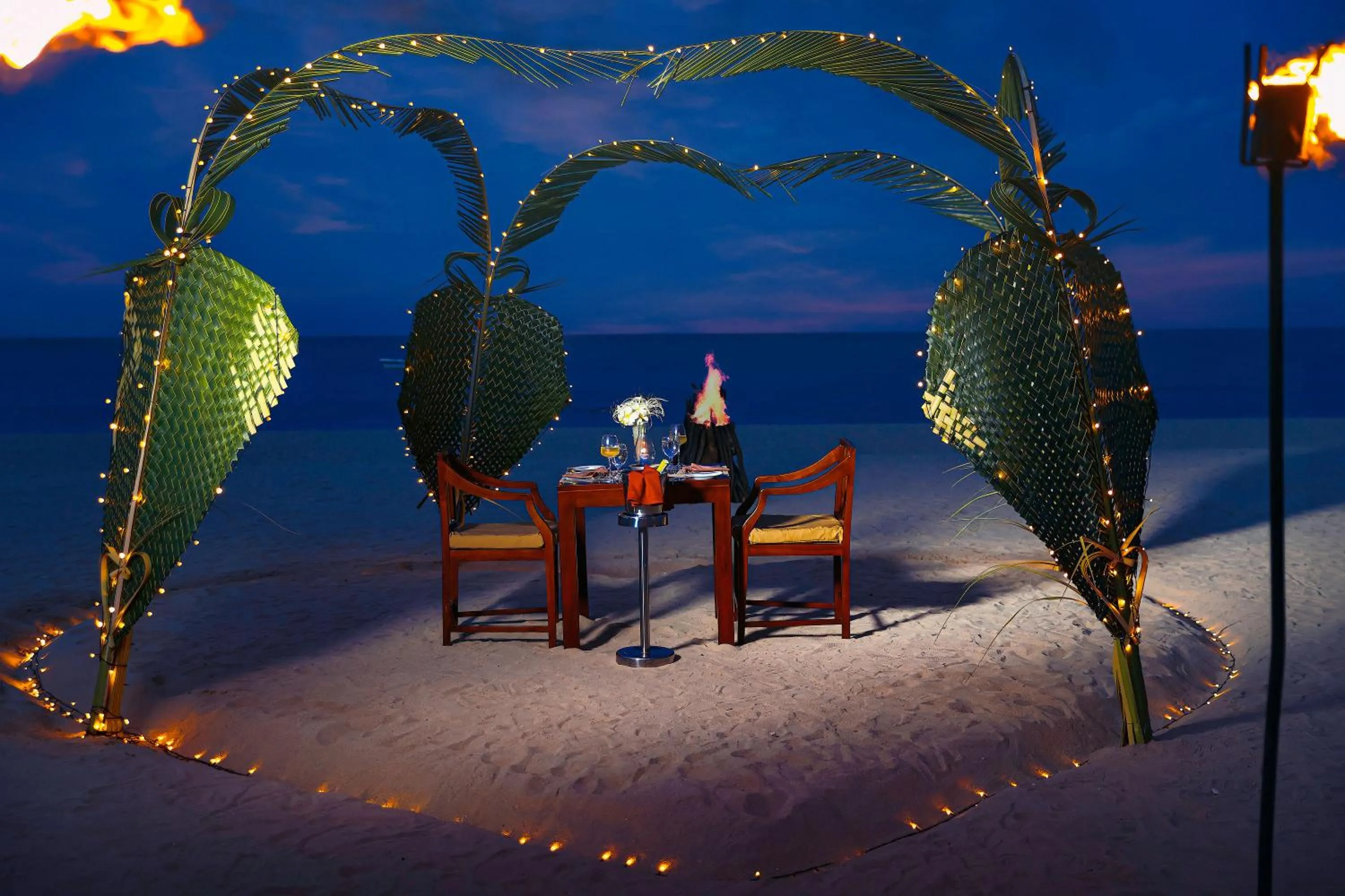Dining area in The Calm Resort & Spa