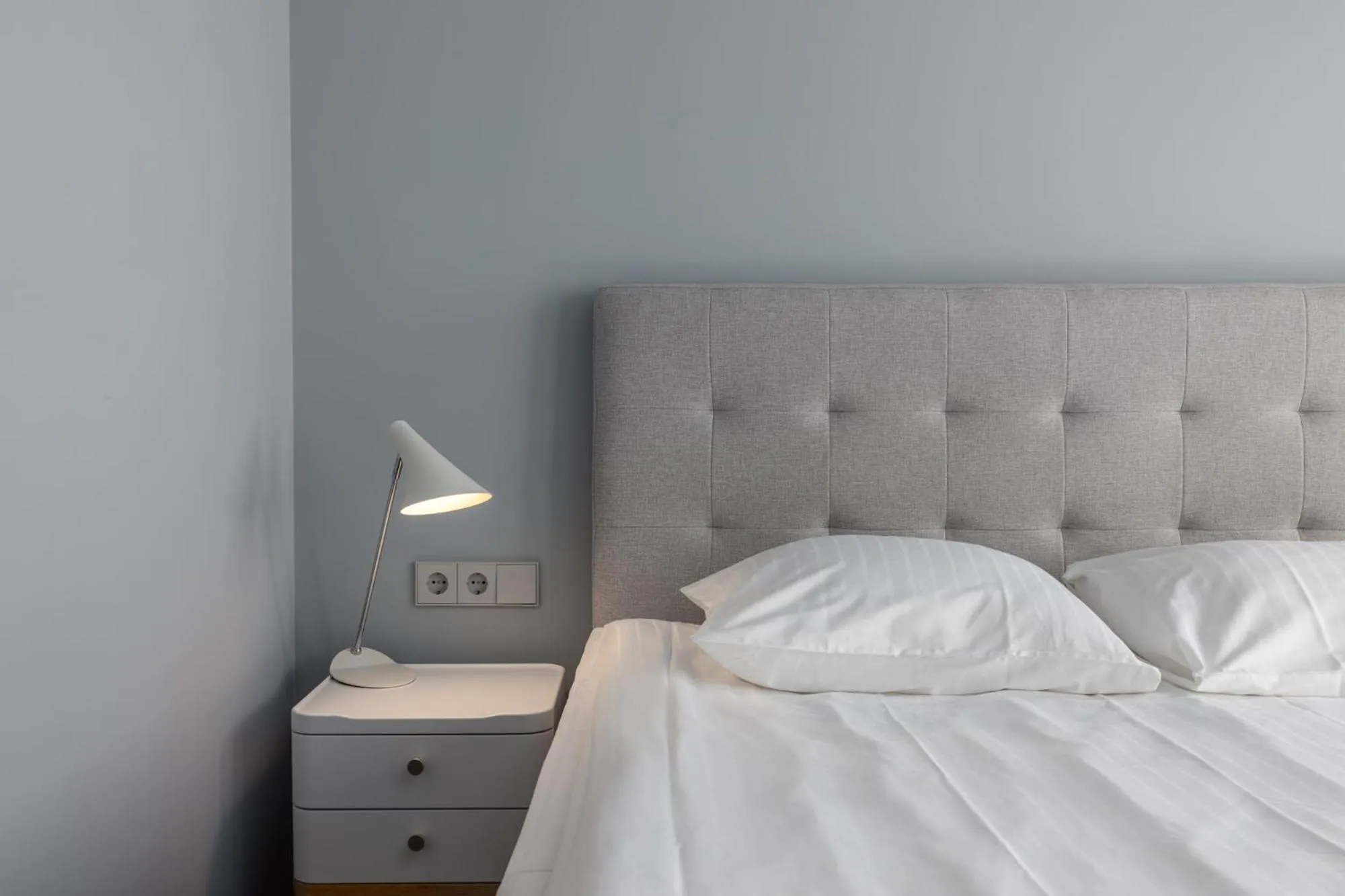 Bed in Roze Park Rooms