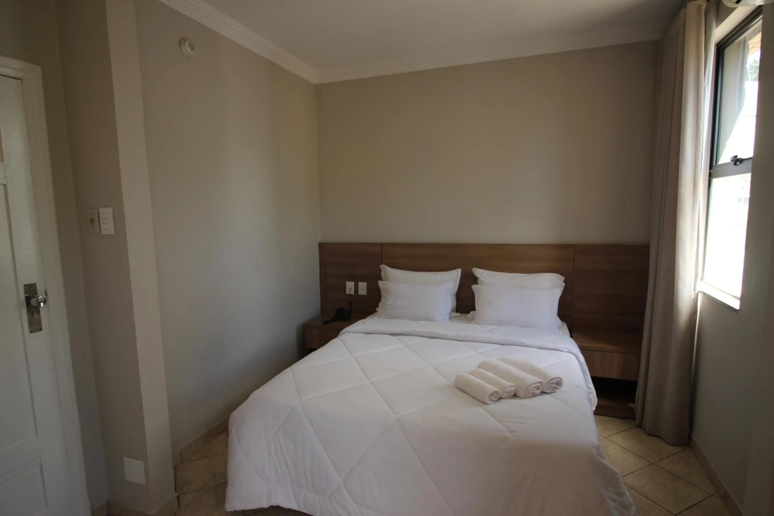 Bed in Hotel Regina Muriaé