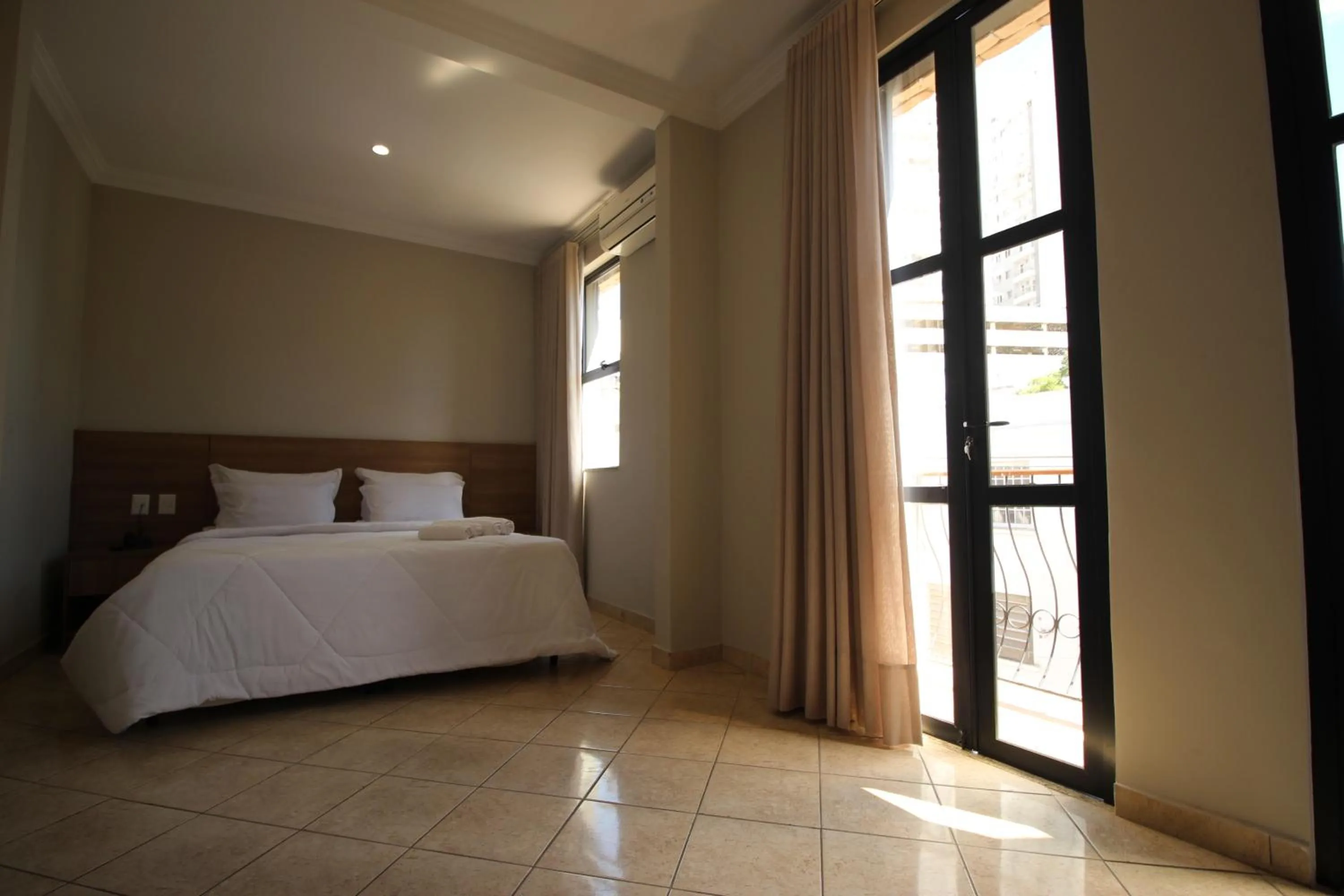 Bed in Hotel Regina Muriaé