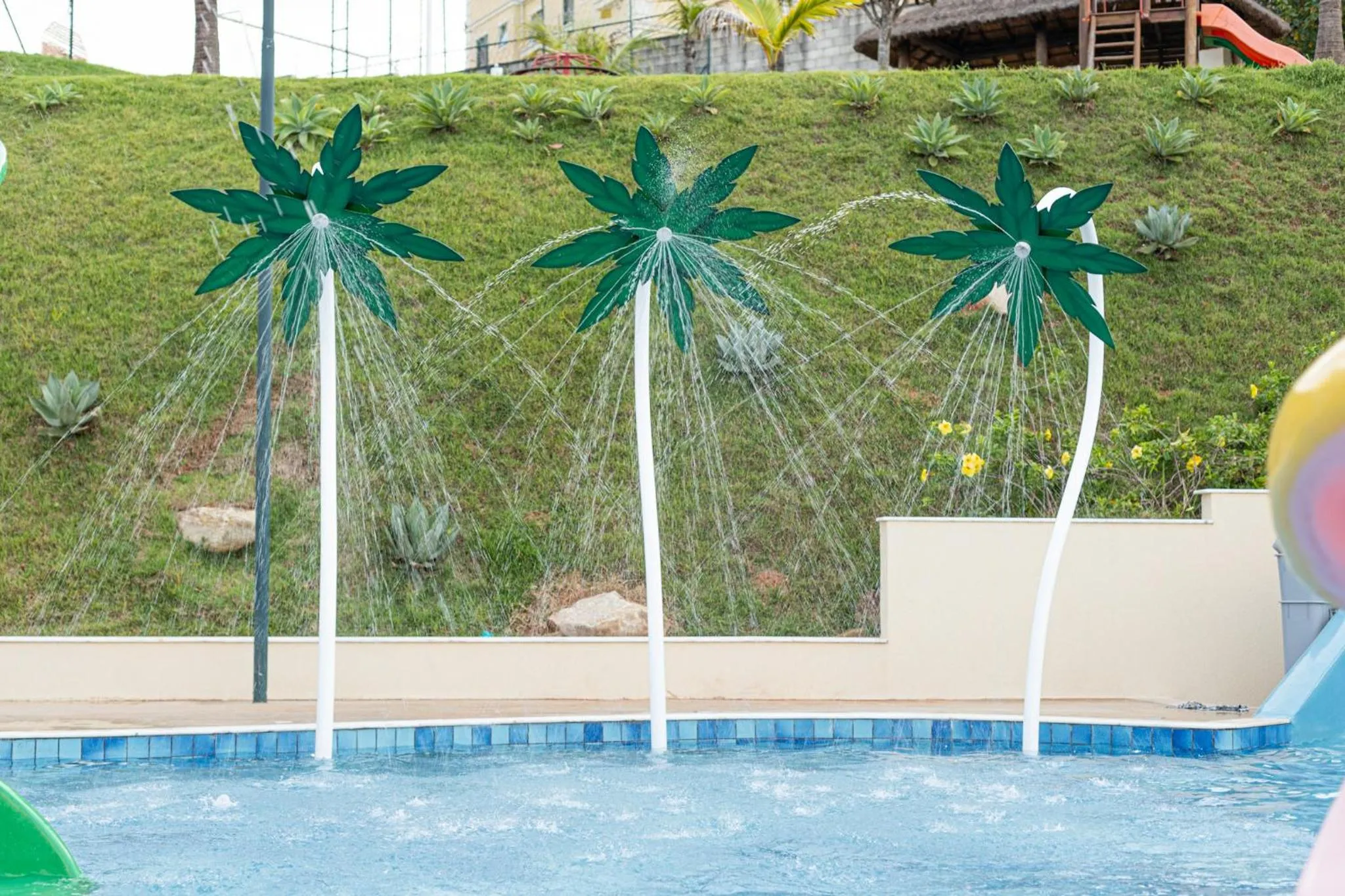 Swimming pool in Vinhedo Plaza Hotel