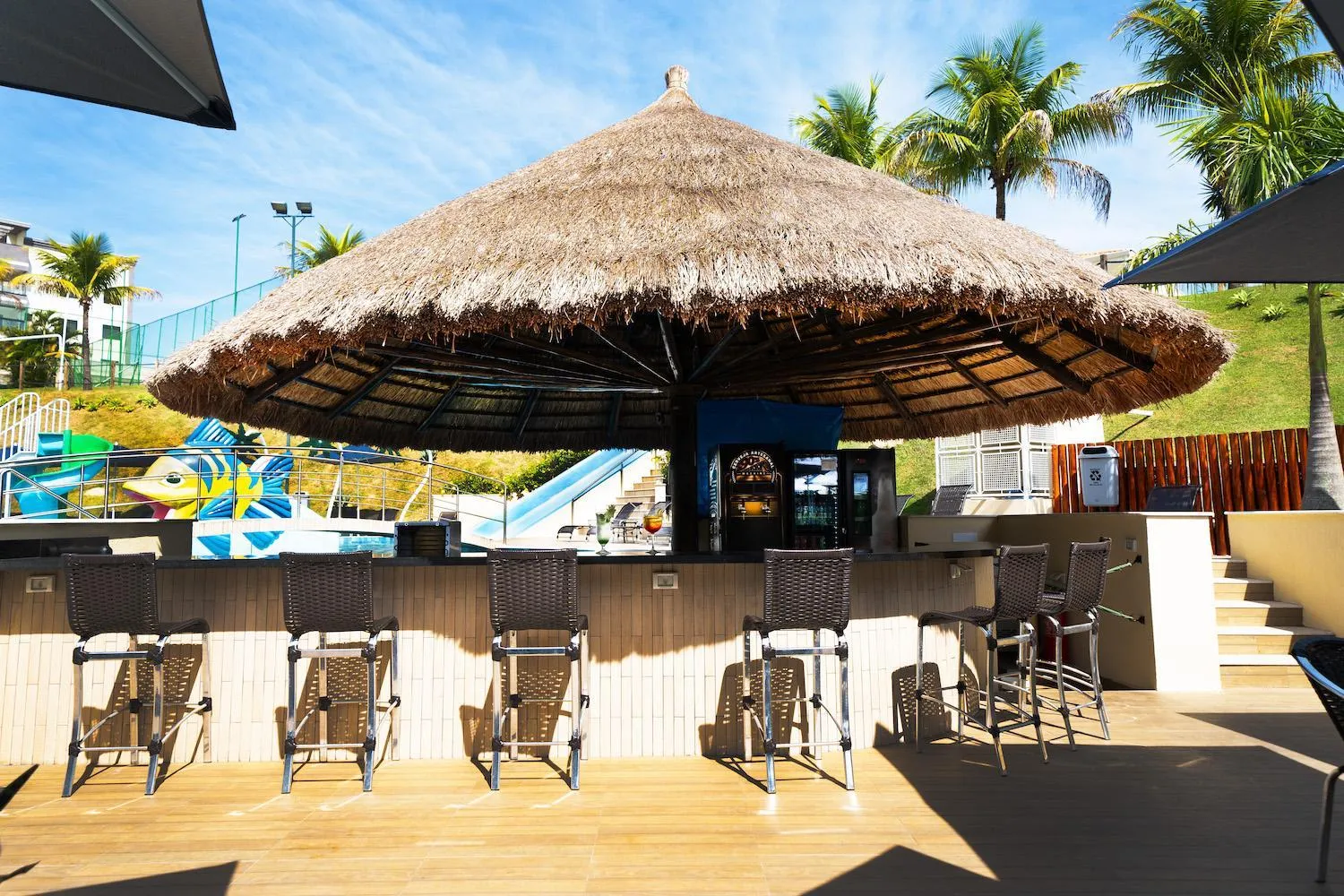 Swimming pool in Vinhedo Plaza Hotel