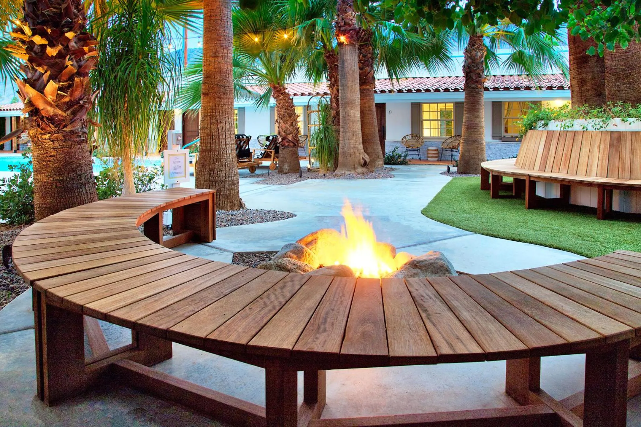 Garden in Dive Palm Springs