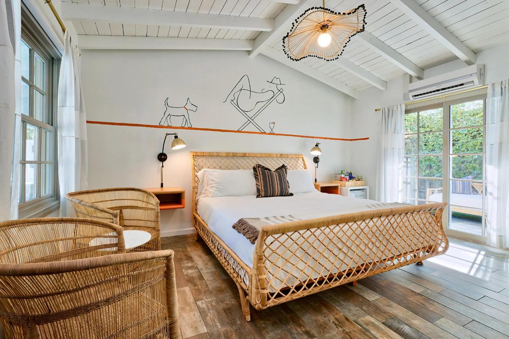 Bed in Dive Palm Springs