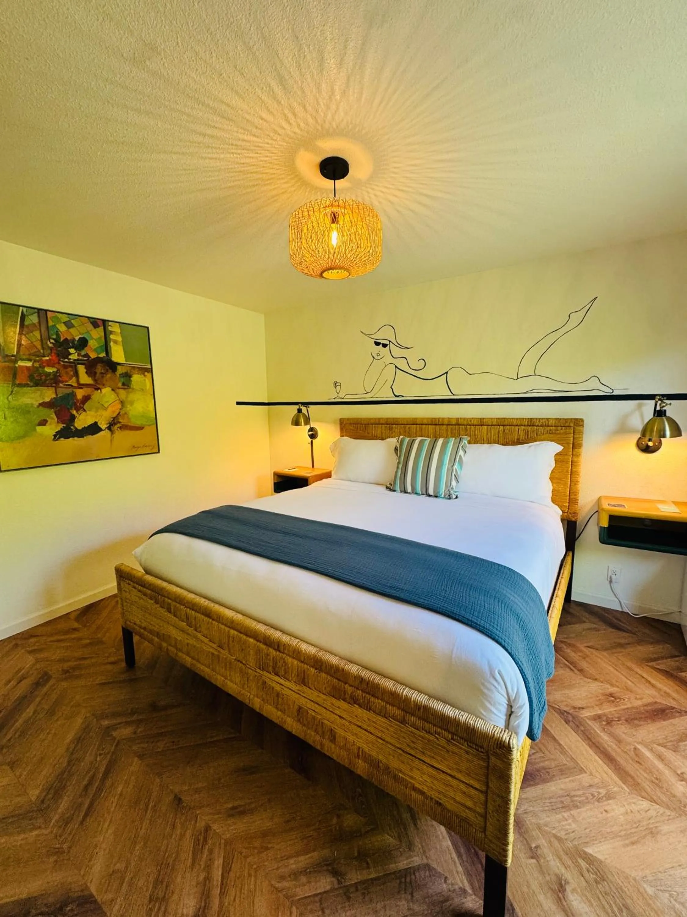 Bed in Dive Palm Springs