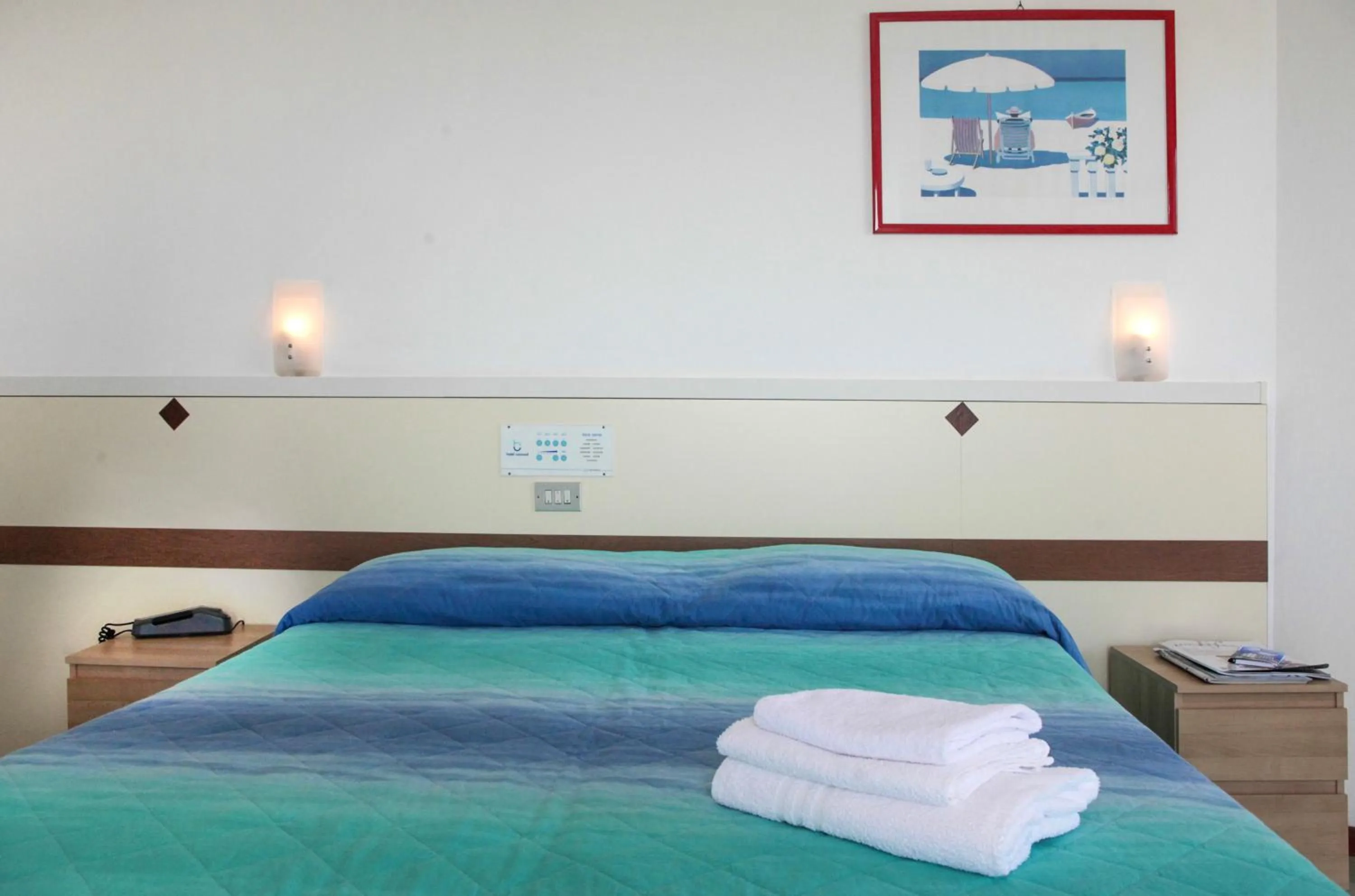 Bed in Hotel Concord