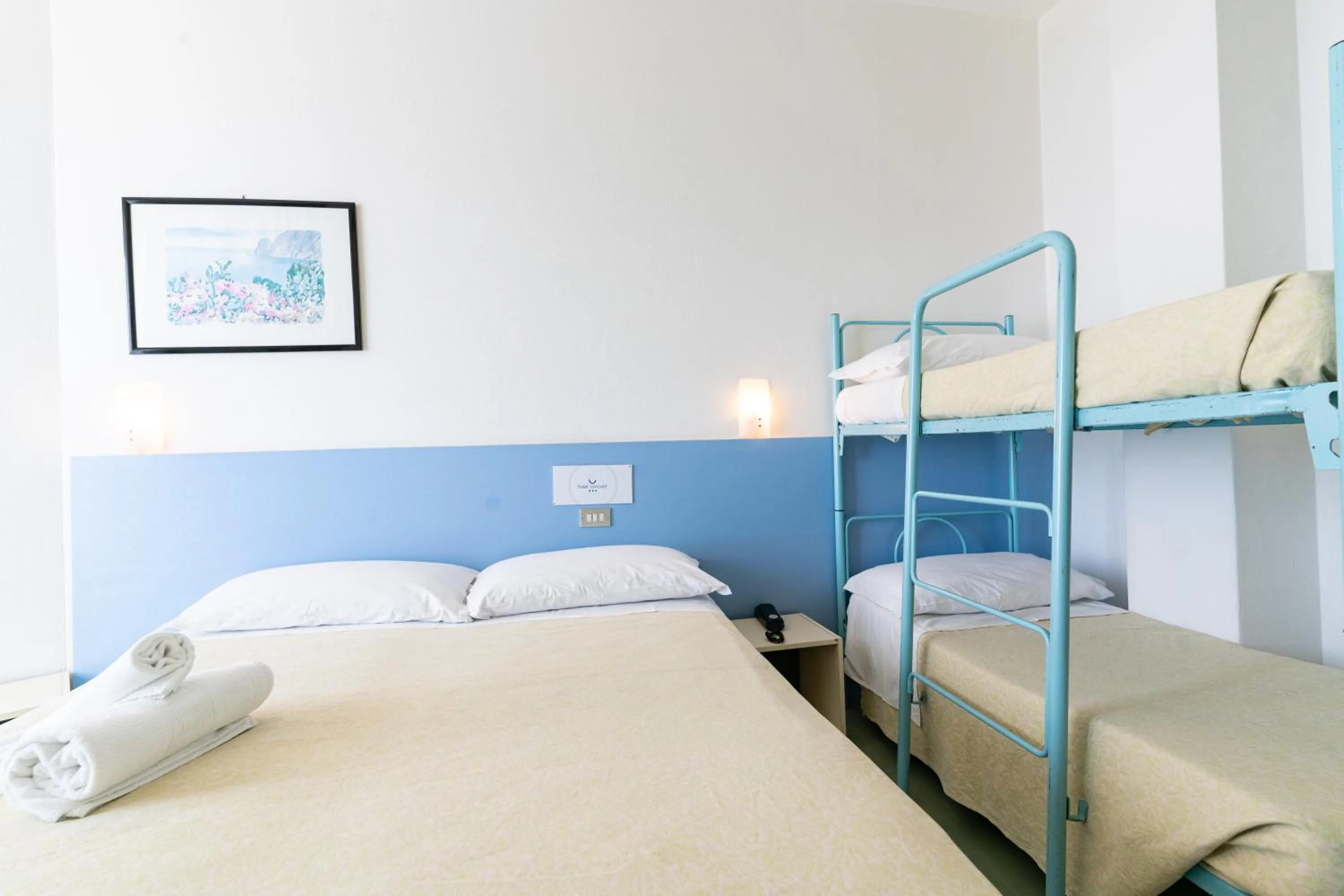 Bedroom, Bed in Hotel Concord