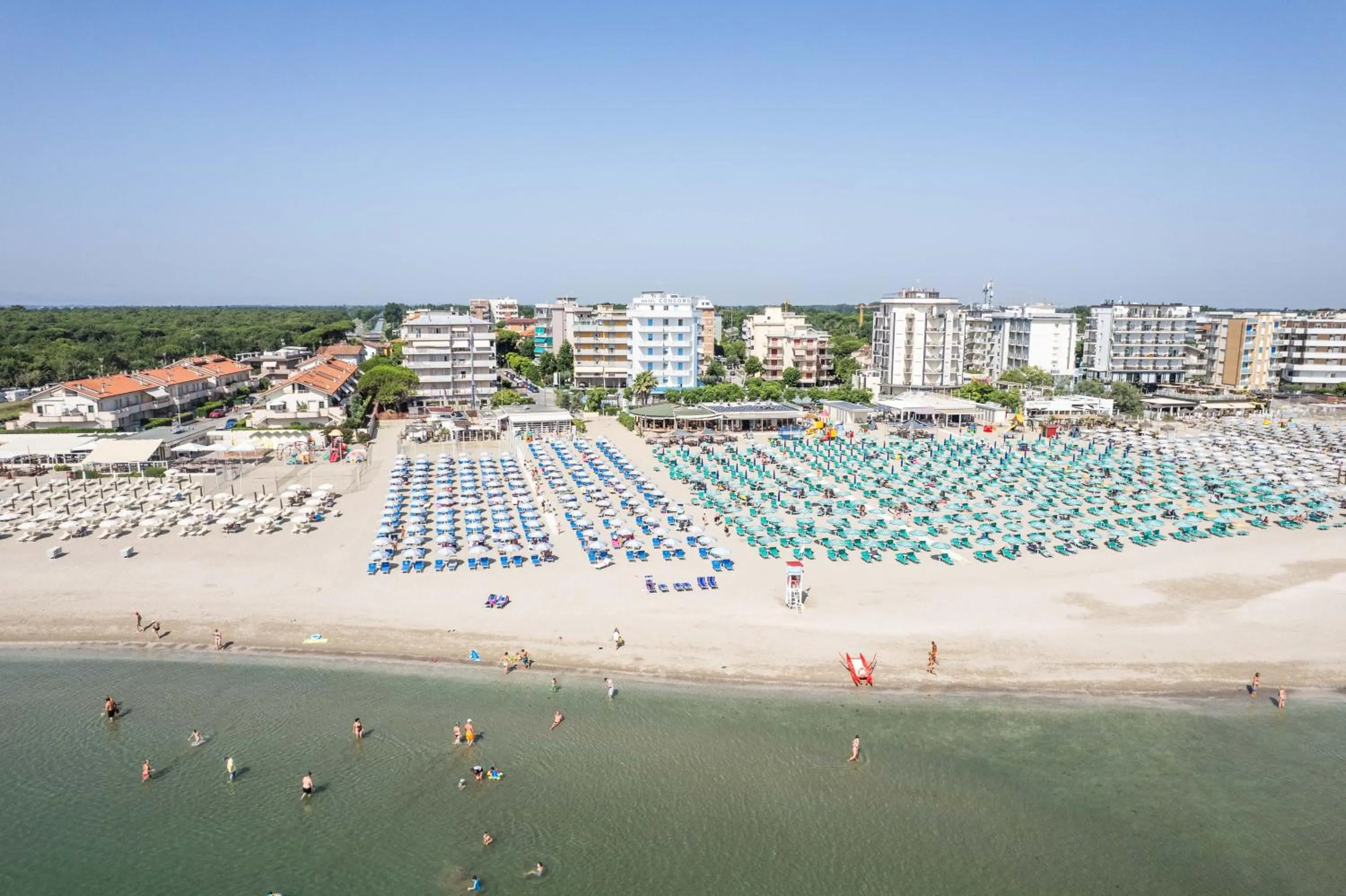 Beach in Hotel Concord