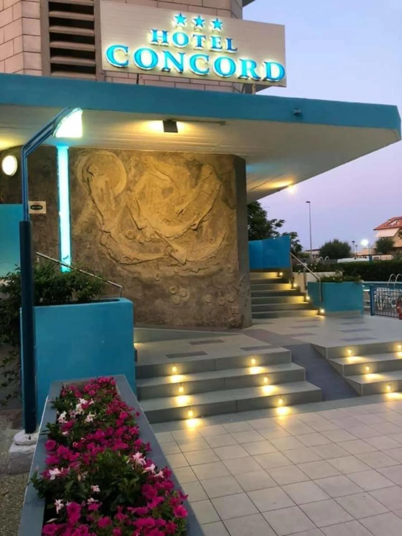 Facade/entrance in Hotel Concord