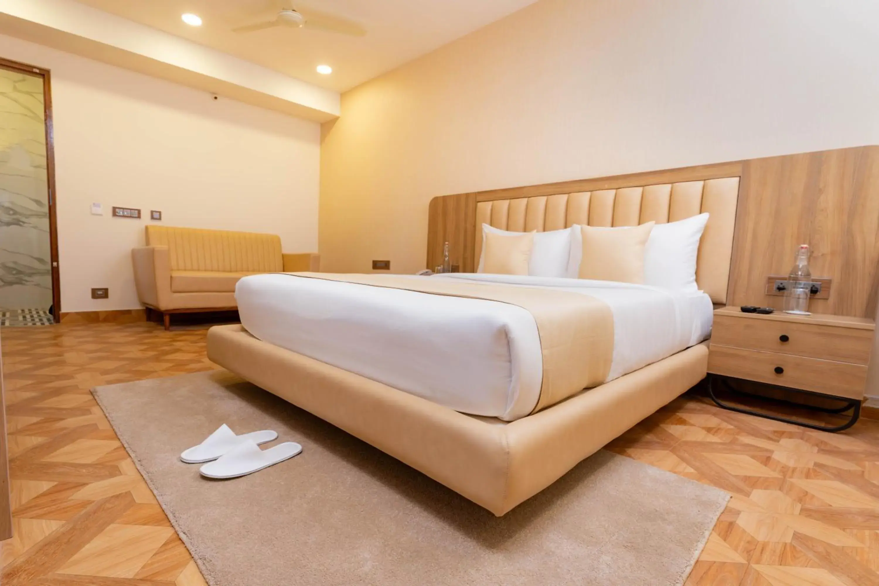 Deluxe Double Room with Balcony - single occupancy in HZ Bangalore Stories Deluxe Double Room with Balcony - single occupancy in HZ Bangalore Stories