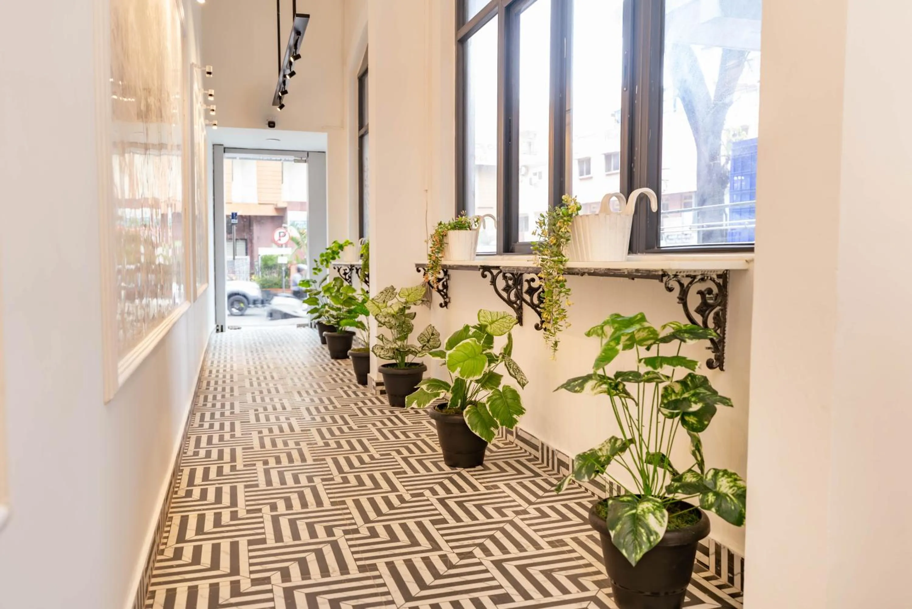 Lobby or reception in HZ Bangalore Stories