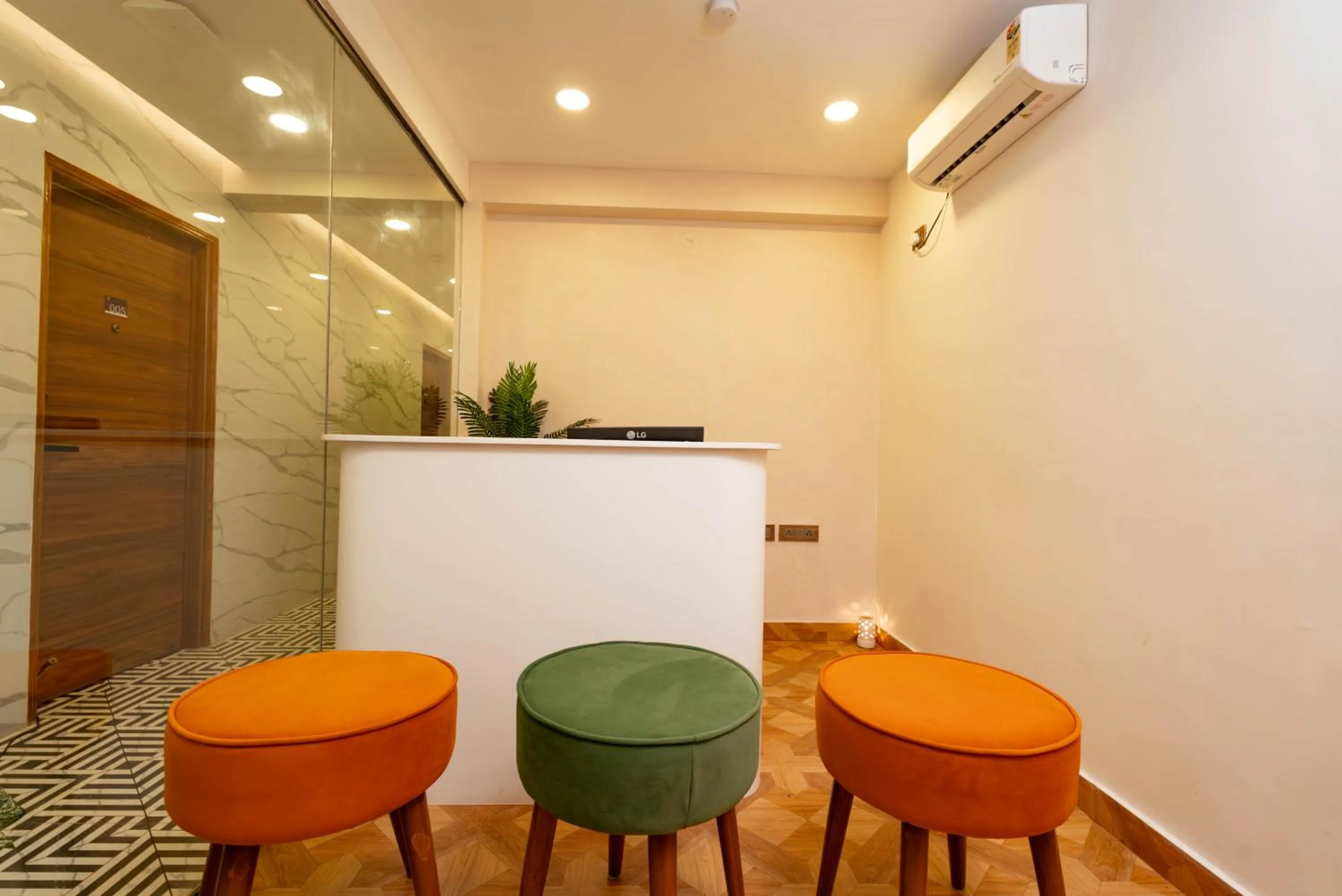 Lobby or reception in HZ Bangalore Stories