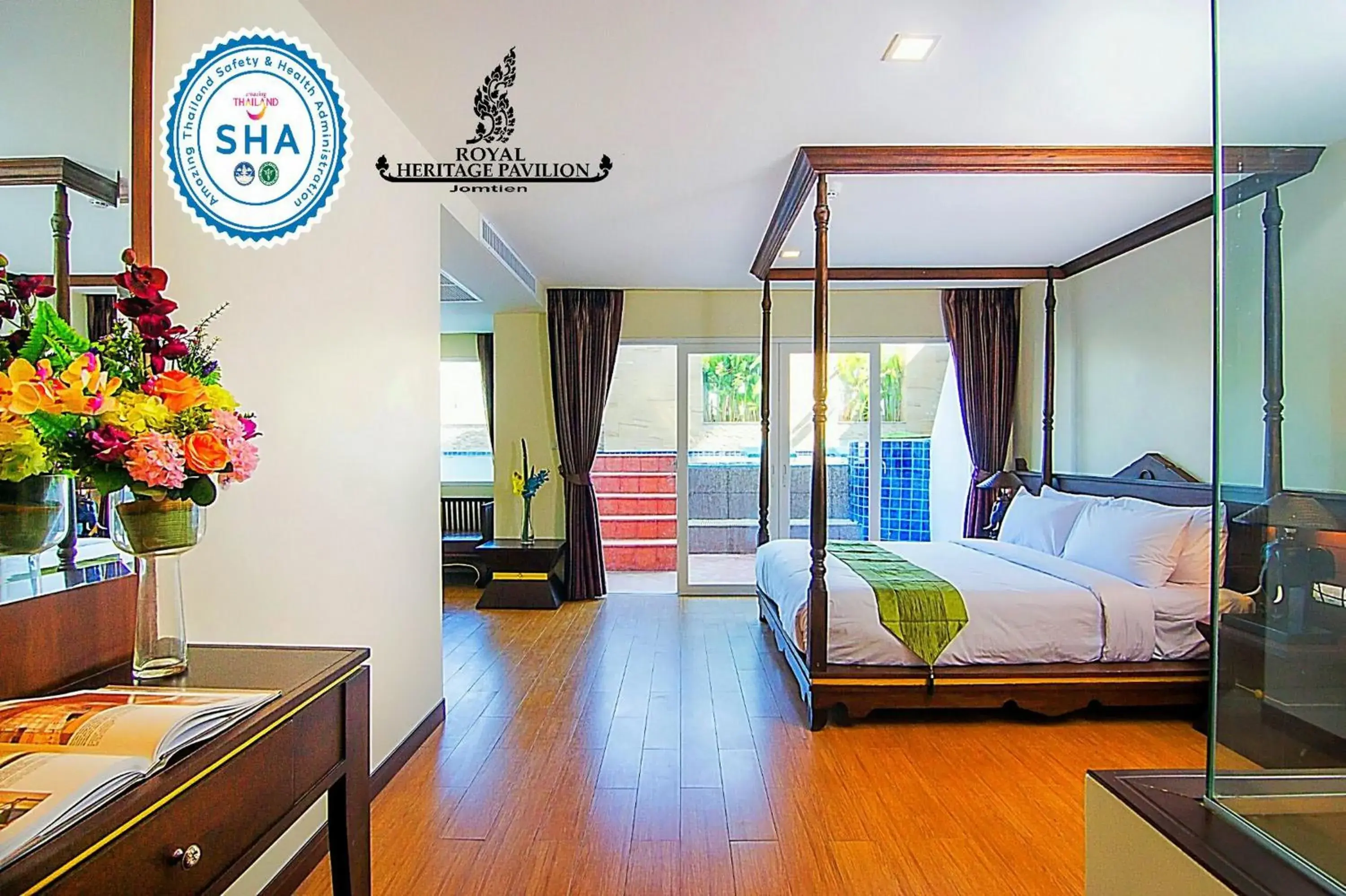 Luxury Suite with Pool Access in Royal Heritage Pavilion, Jomtien Luxury Suite with Pool Access in Royal Heritage Pavilion, Jomtien