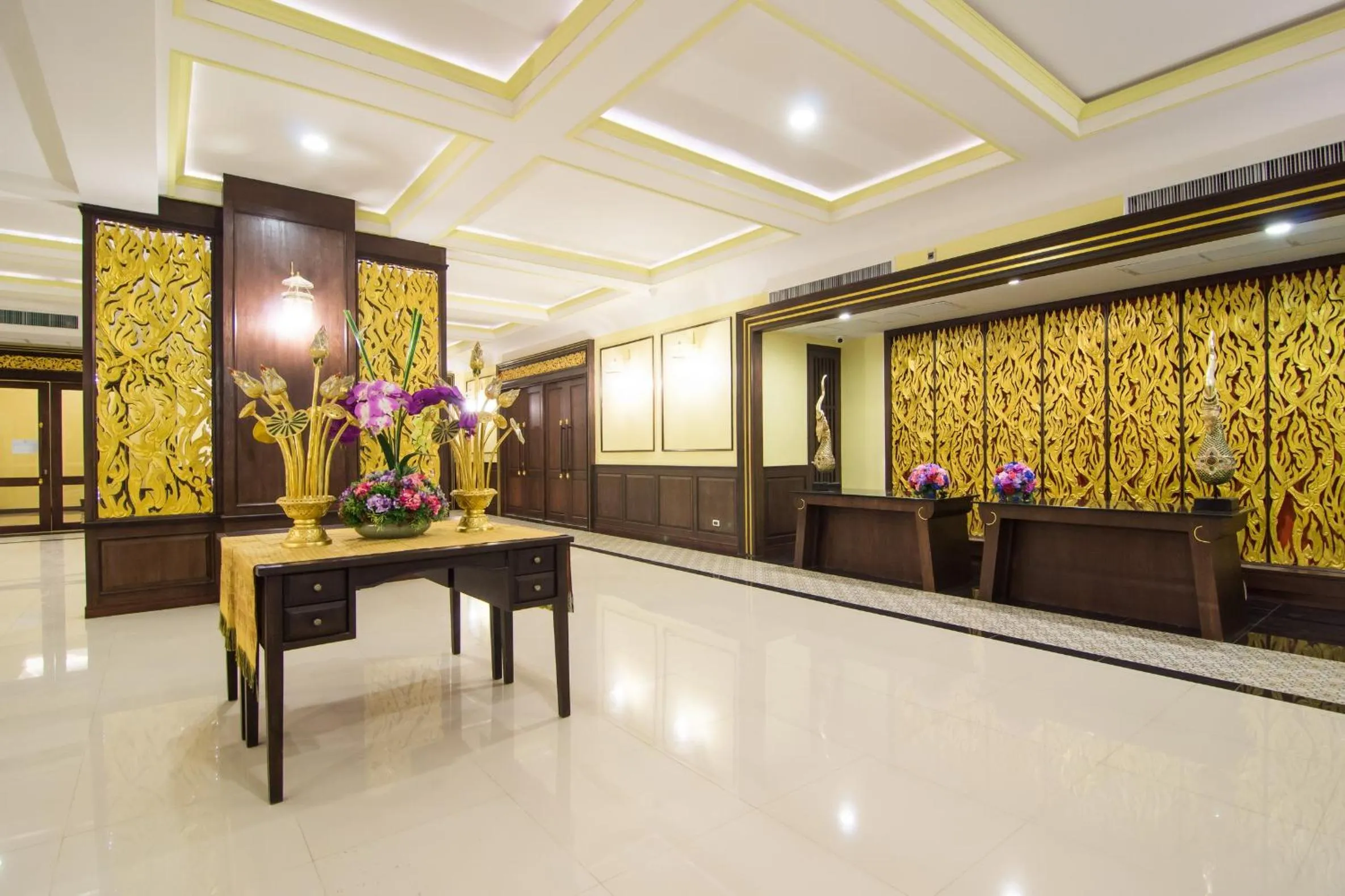 Lobby or reception in Royal Heritage Pavilion, Jomtien